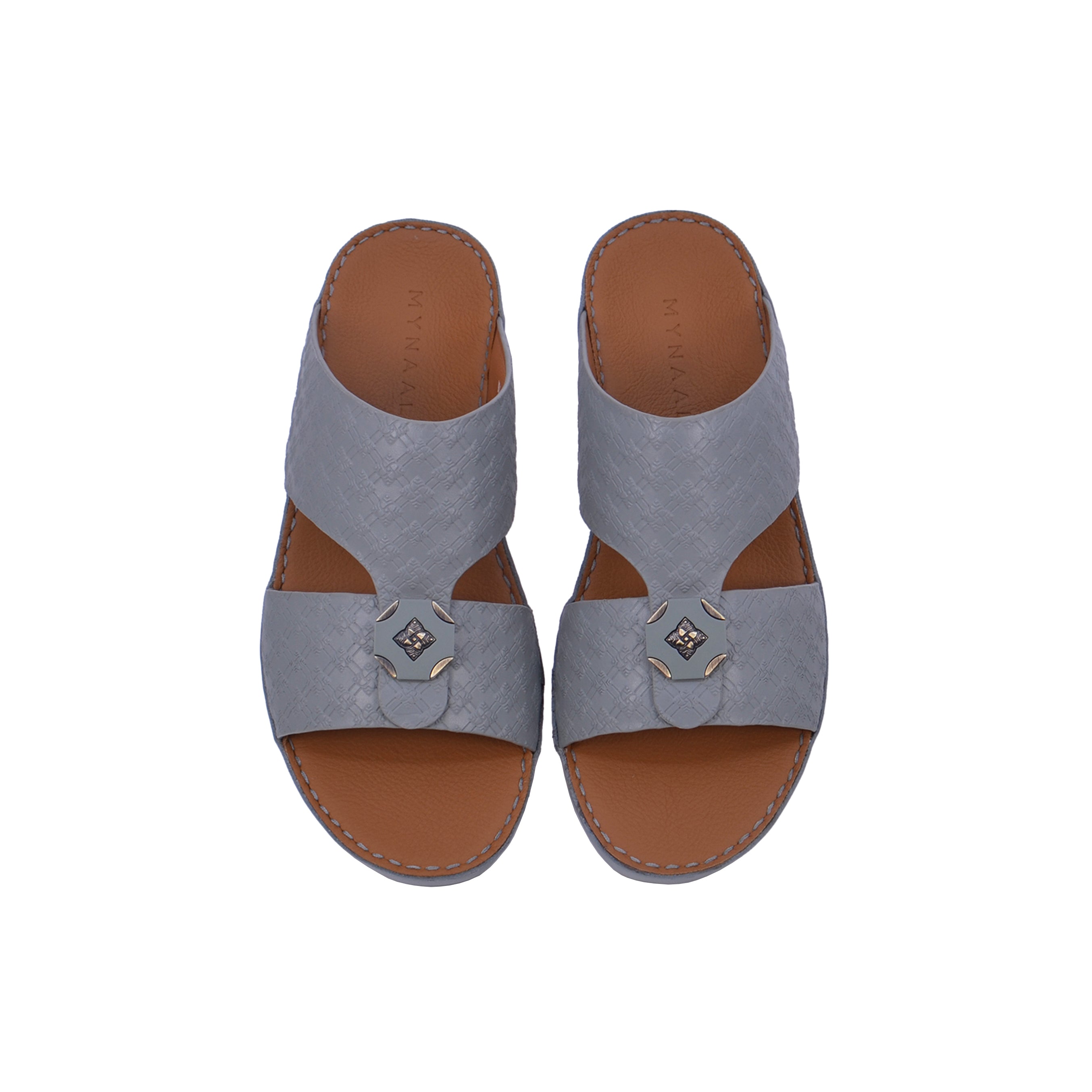 Mynaal MYL 002 Men's Arabic Sandals #color_Green
