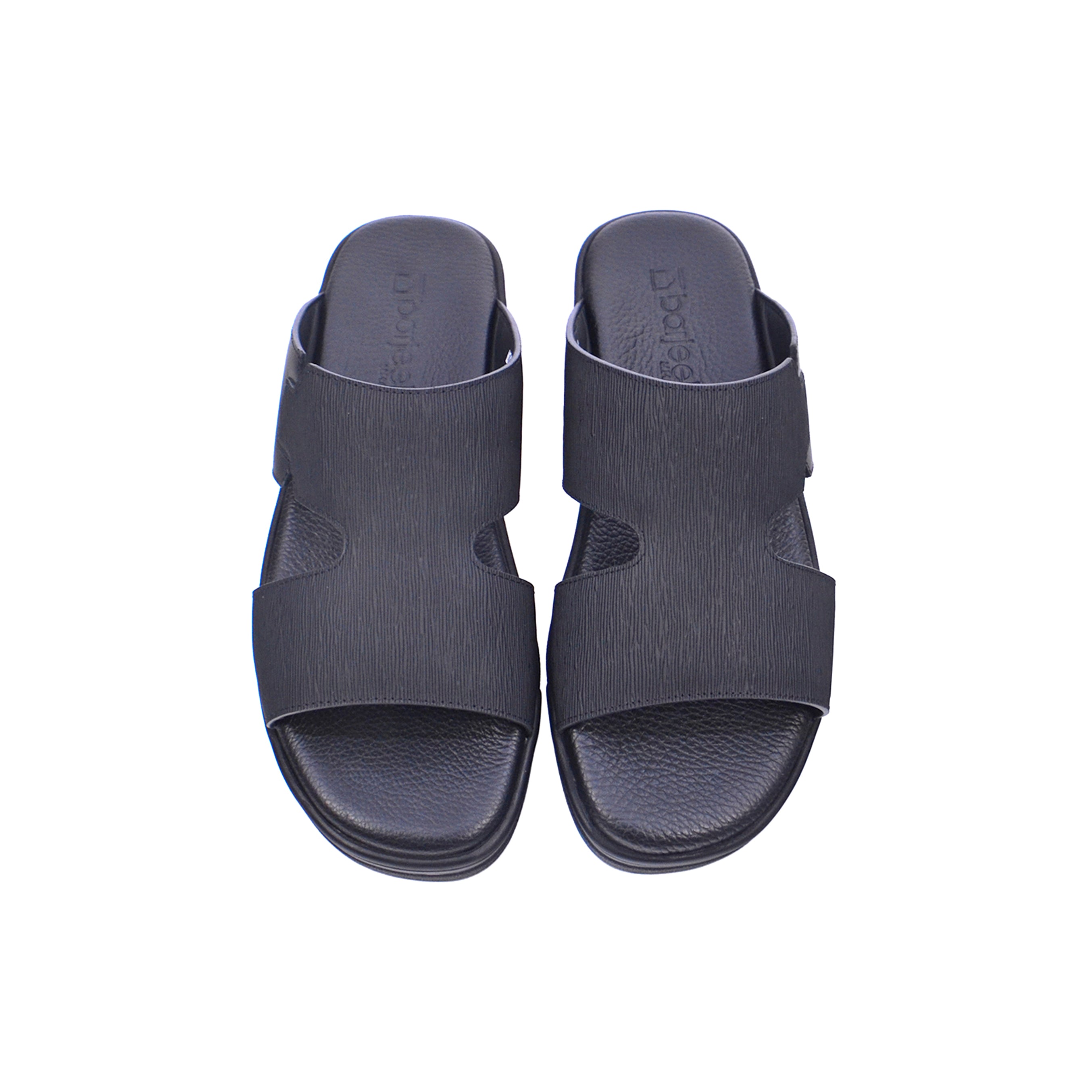 Barjeel Uno MSA 149 Men's Sandals #color_Black