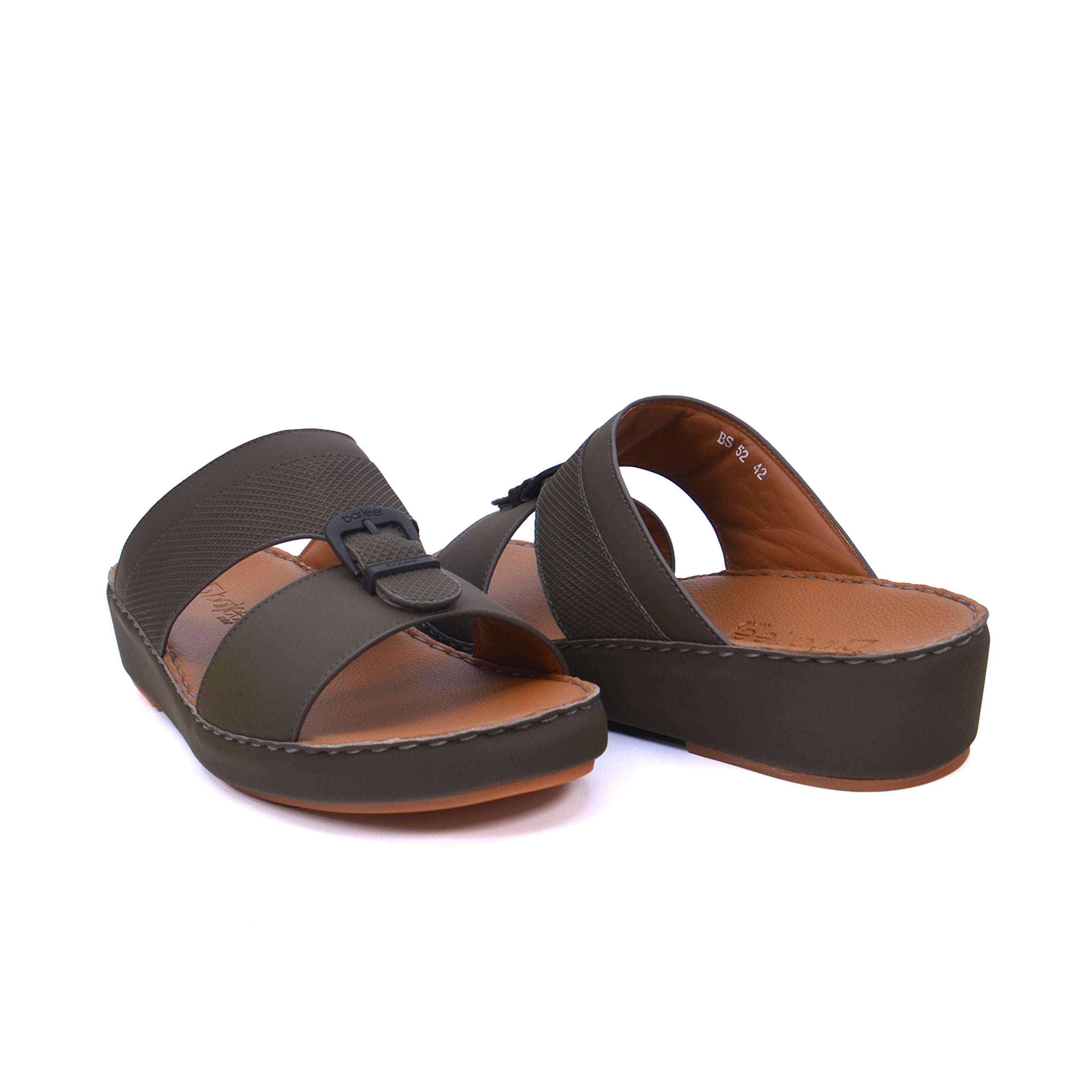 Barjeel Uno BS52 Men's Sandals #color_Green