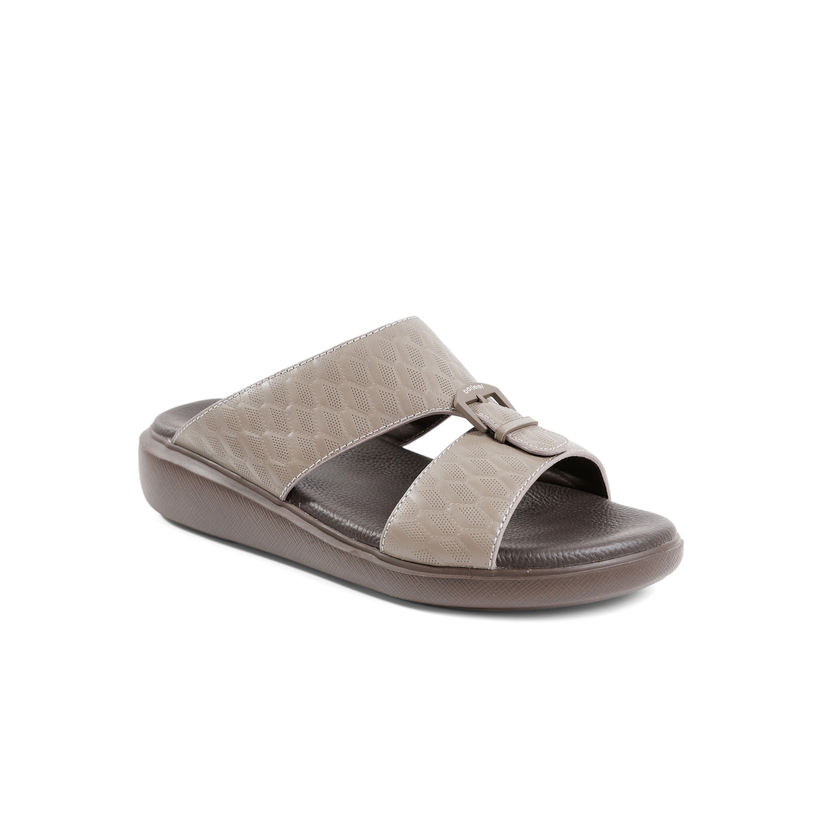 Barjeel Uno BS009 Men's Sandals #color_Gray