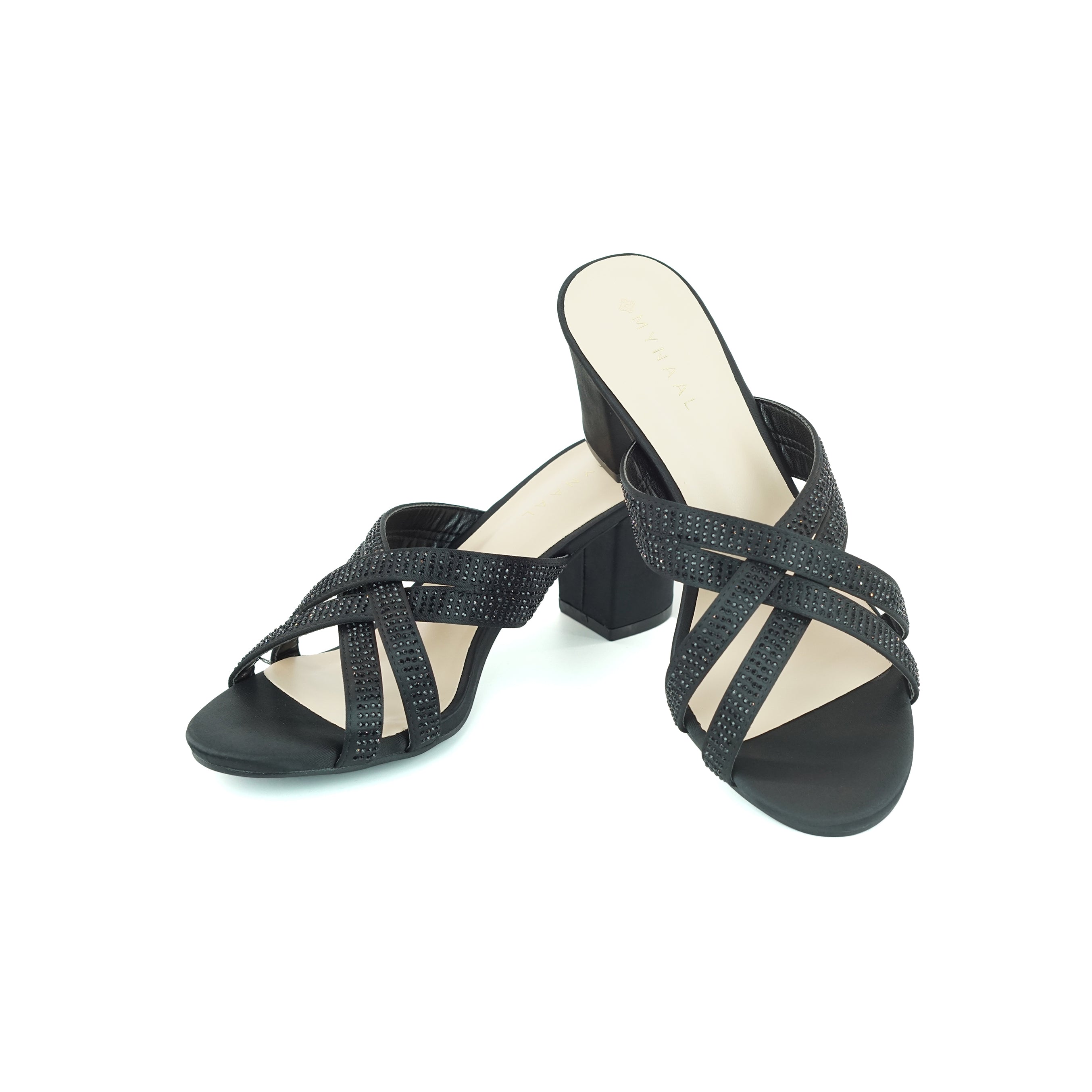 Mynaal 2G5957-711 Women's Sandals #color_Black