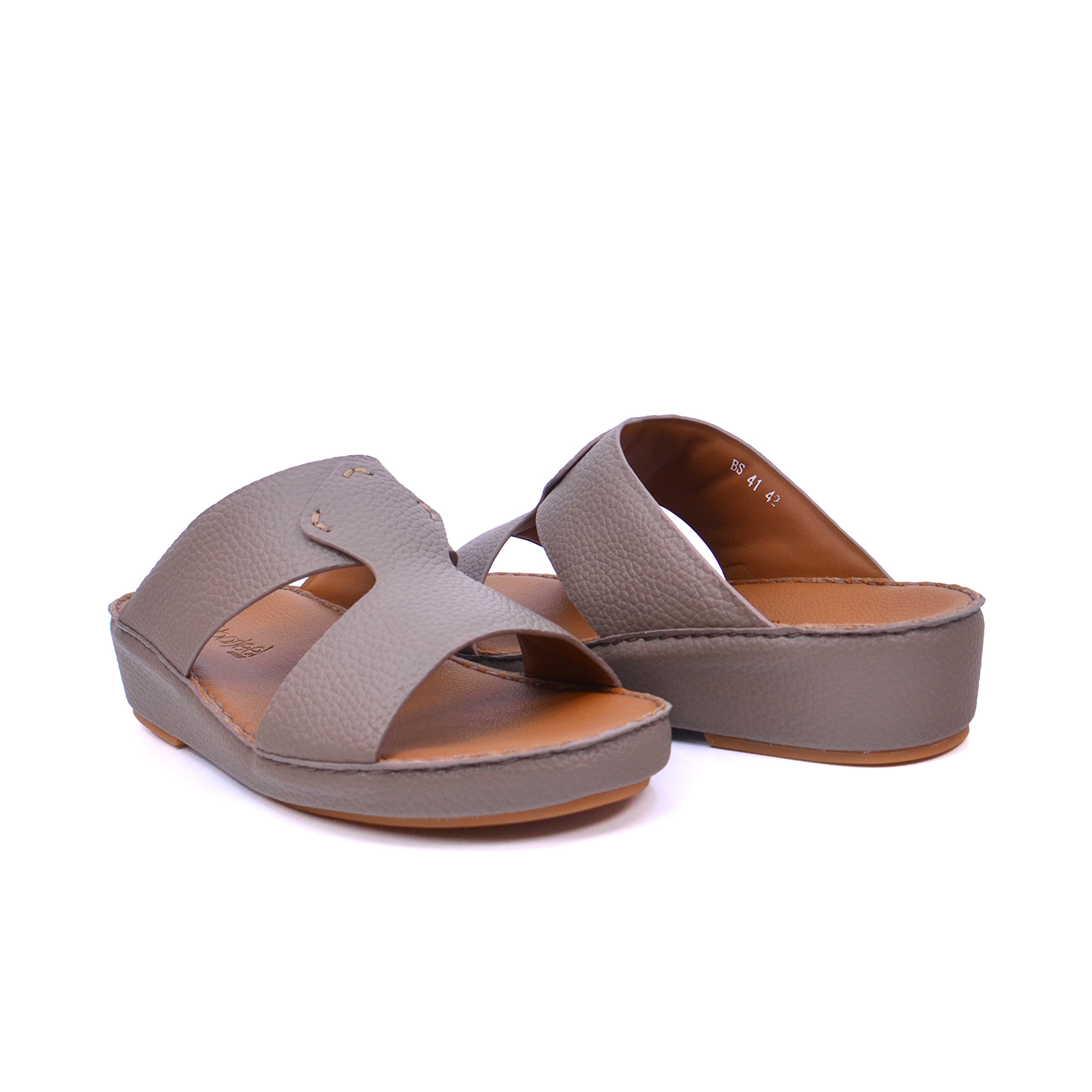 Barjeel Uno BS 41 Men's Sandals #color_Beige