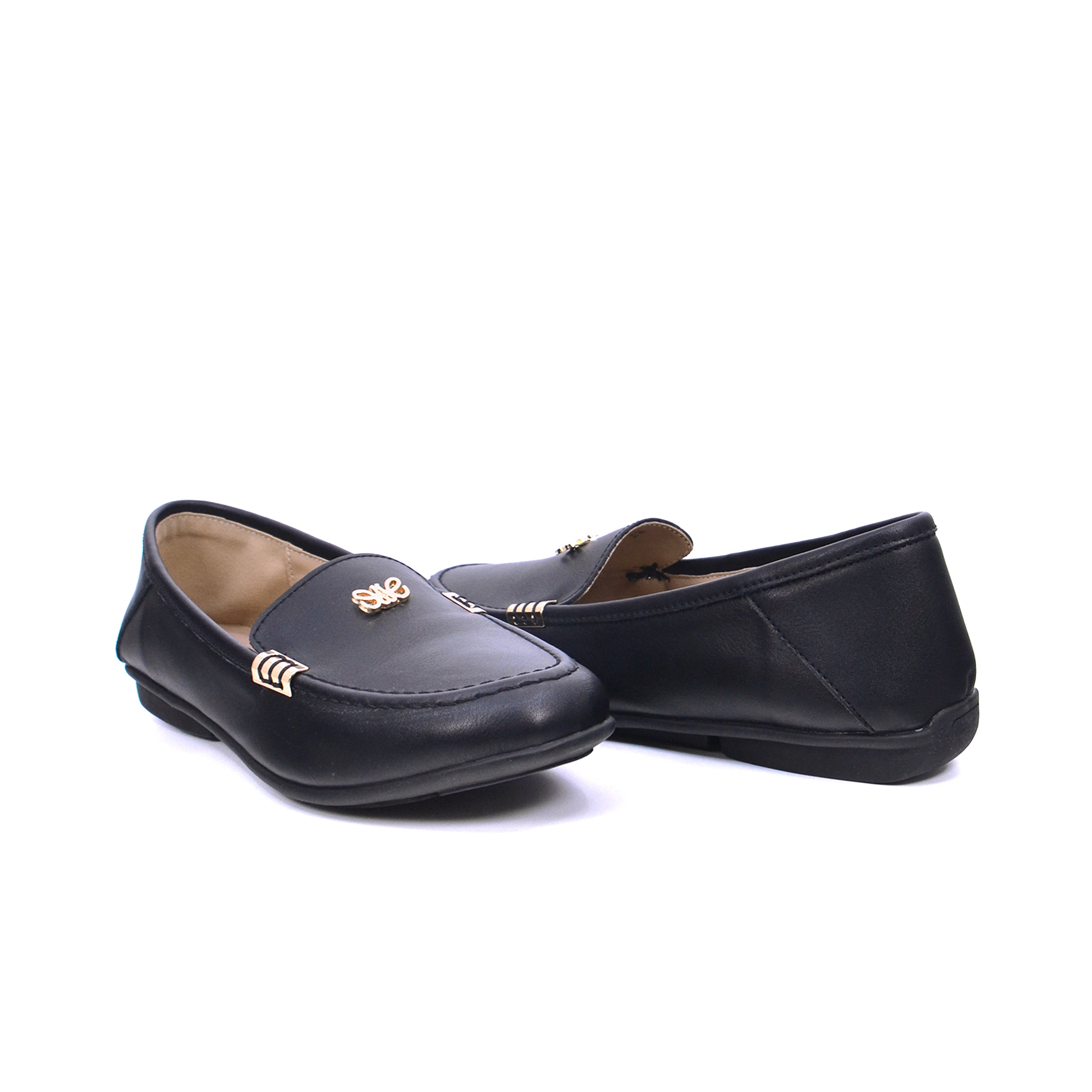 Michelle Morgan 219RC603 Women's Flat Shoes #color_Black