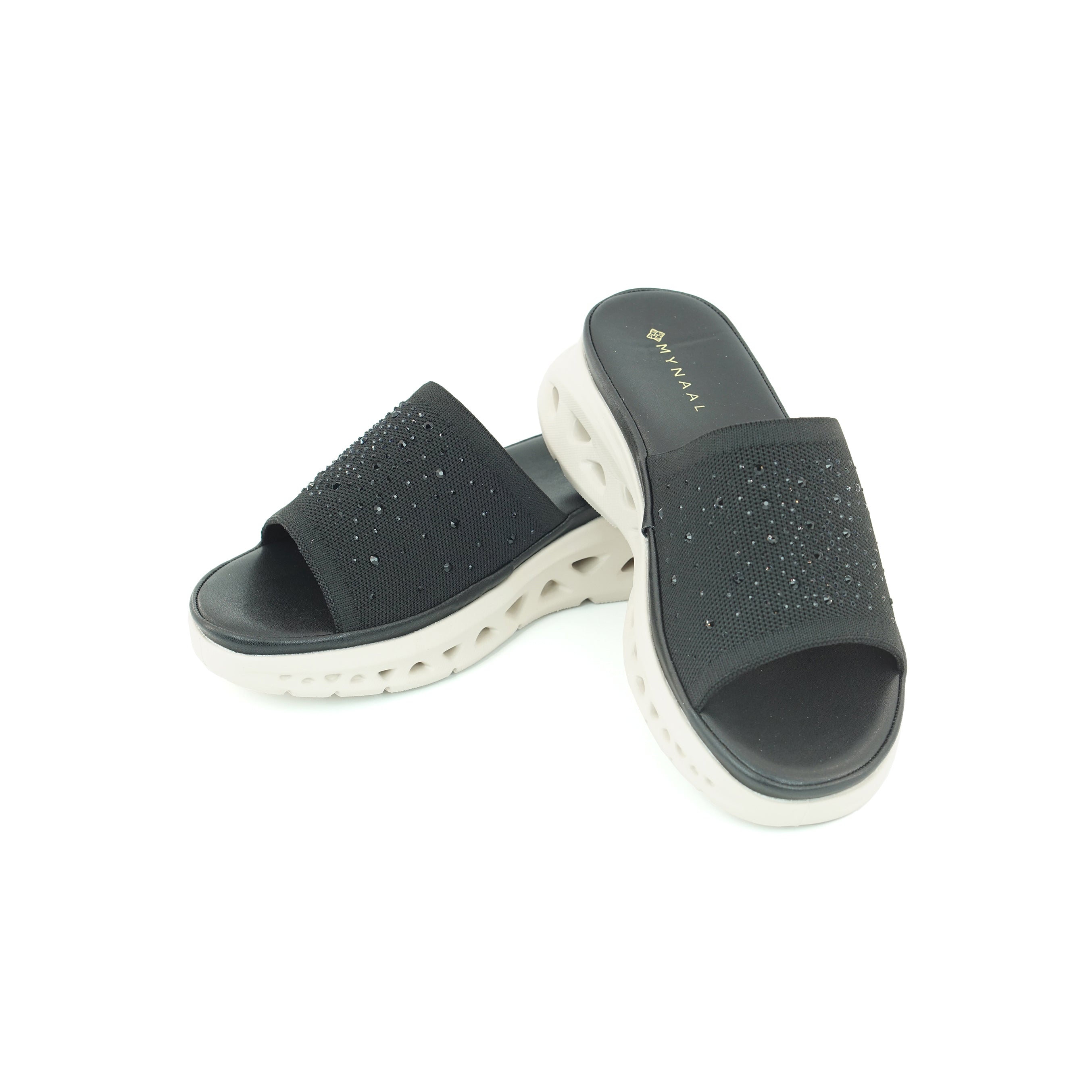 Mynaal 3F2006-911 Women's Sandals #color_Black