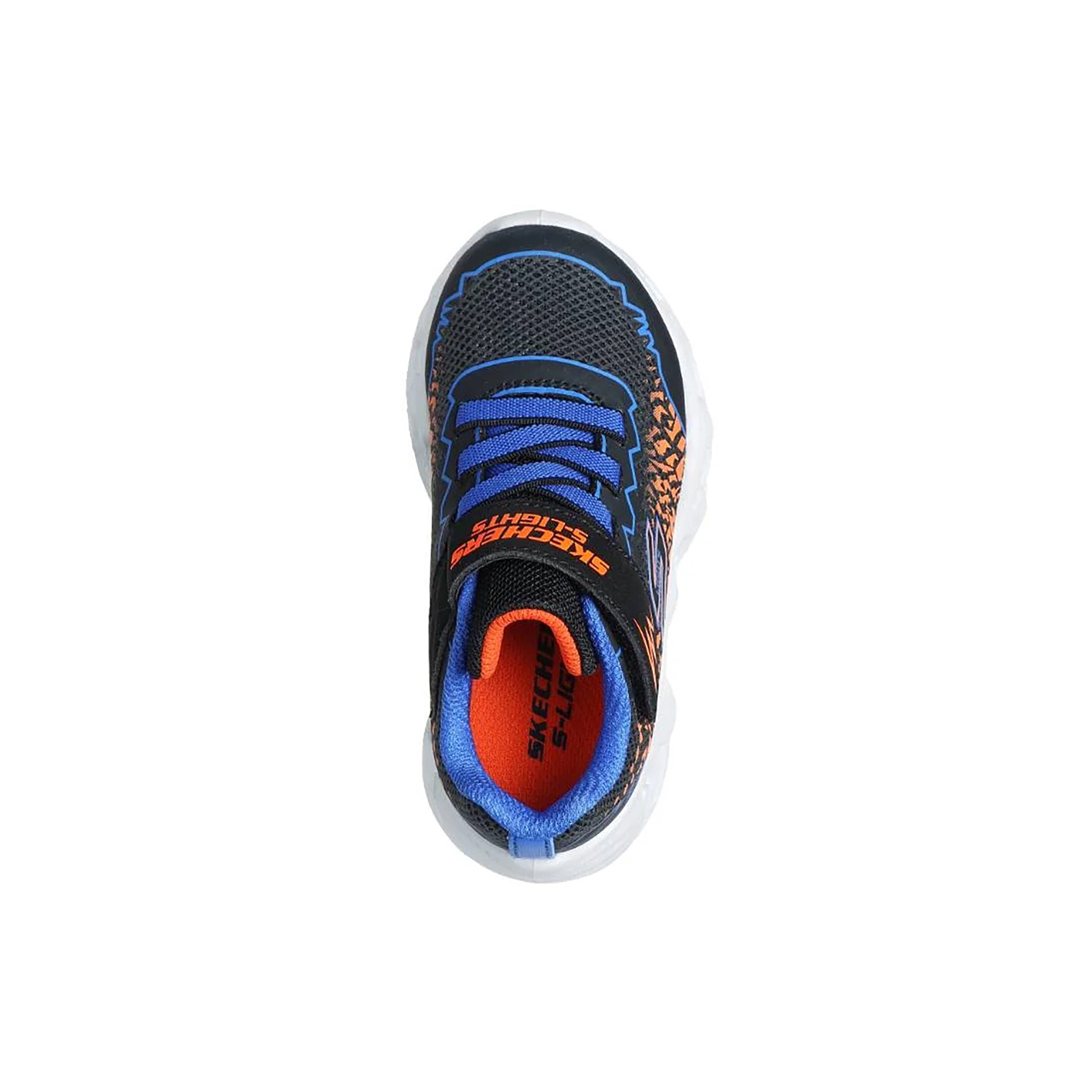 Skechers Boys S-Lights: Vortex 2.0 - Zorento Shoes #color_Black