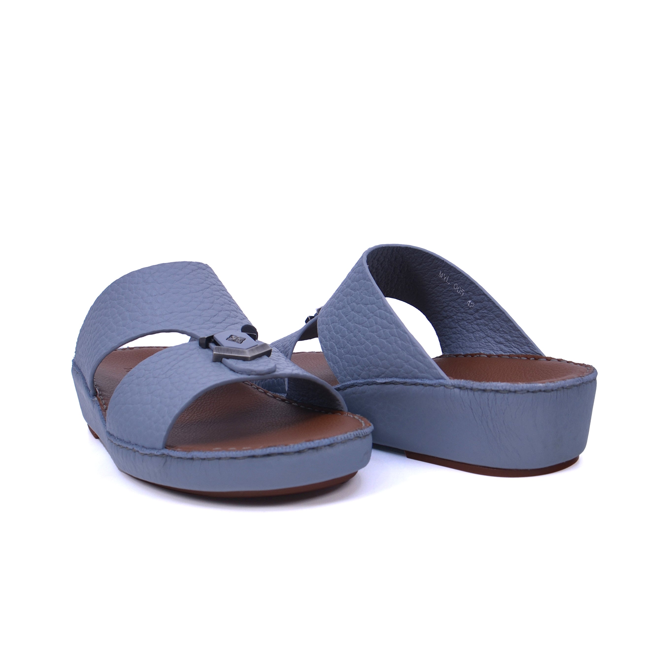 Mynaal MYL 005 Men's Arabic Sandals #color_Blue