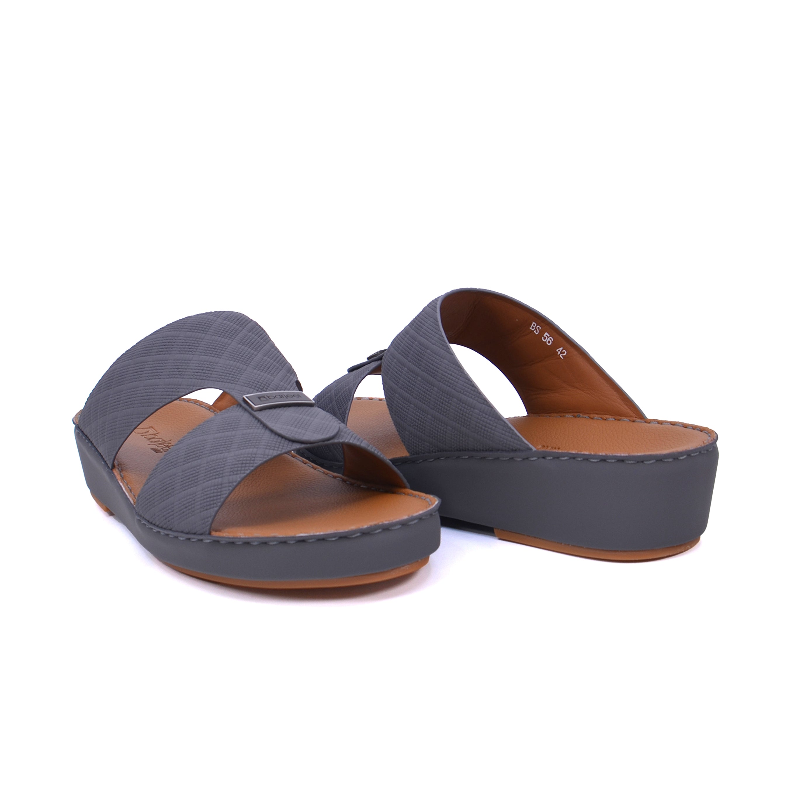 Barjeel Uno BS56 Men's Sandals #color_Gray