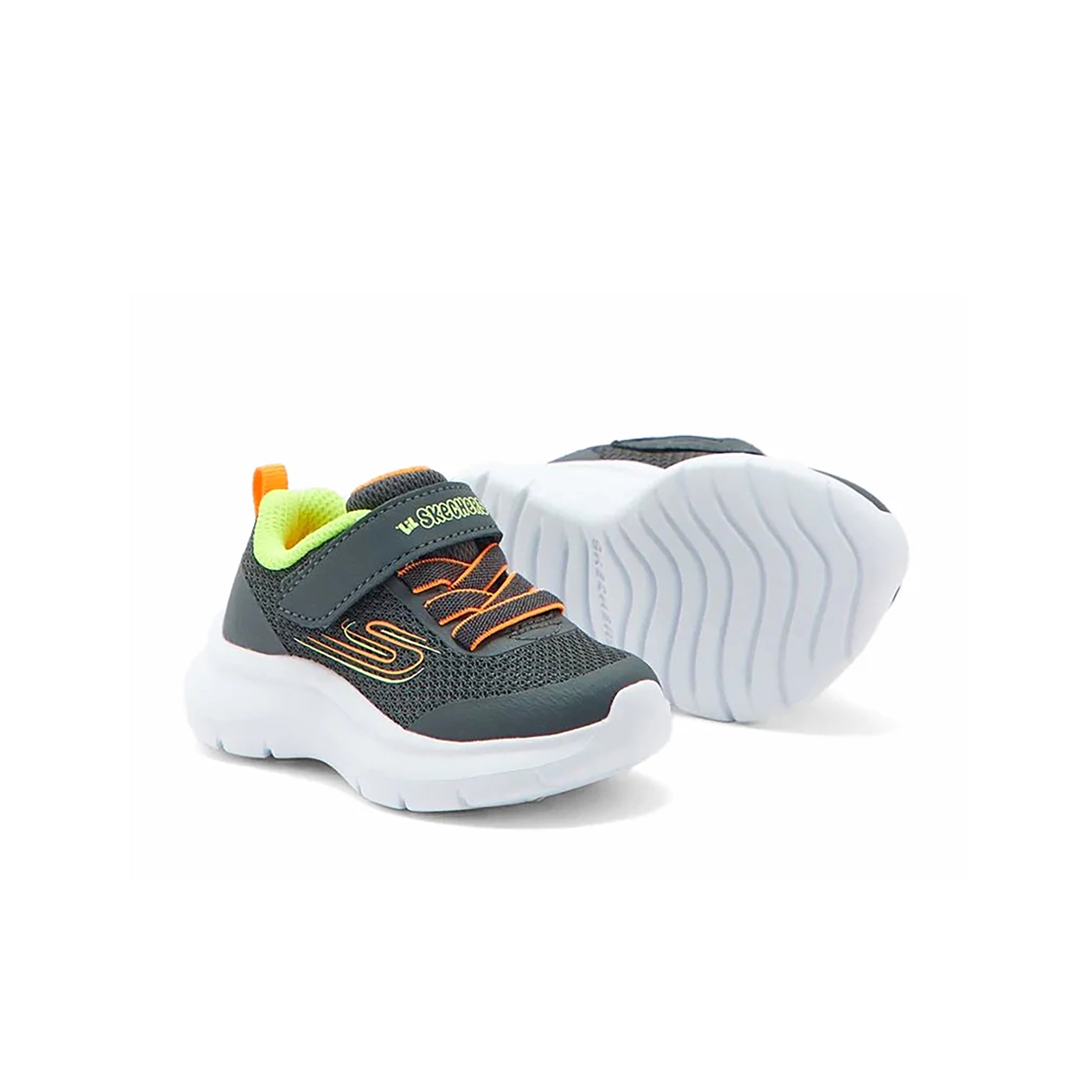 Skech Fast - Brisk Buddies Shoes #color_Gray