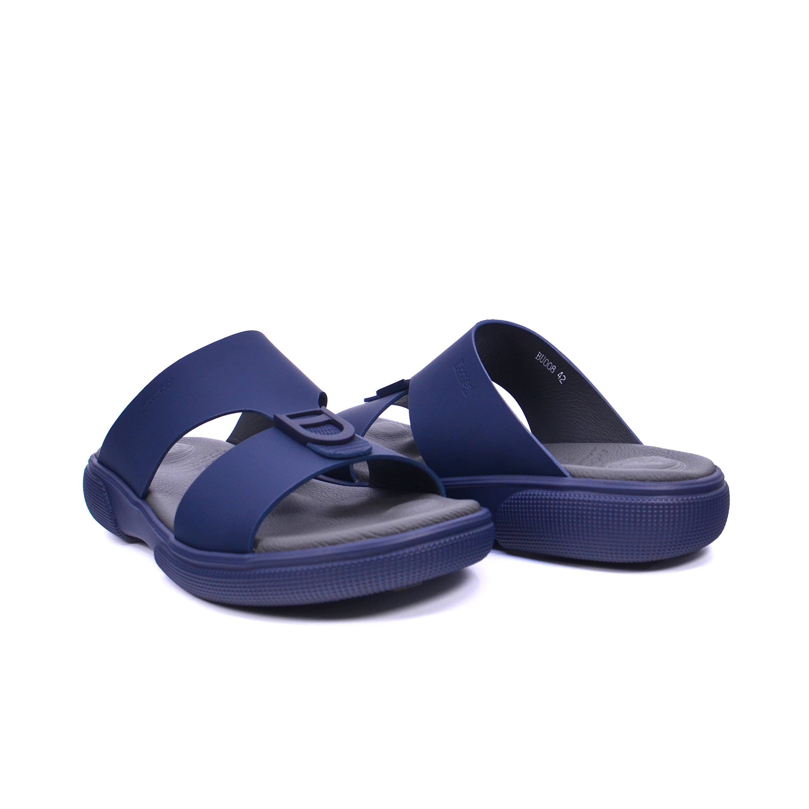 Barjeel Uno BU008 Men's Sandals #color_Navy