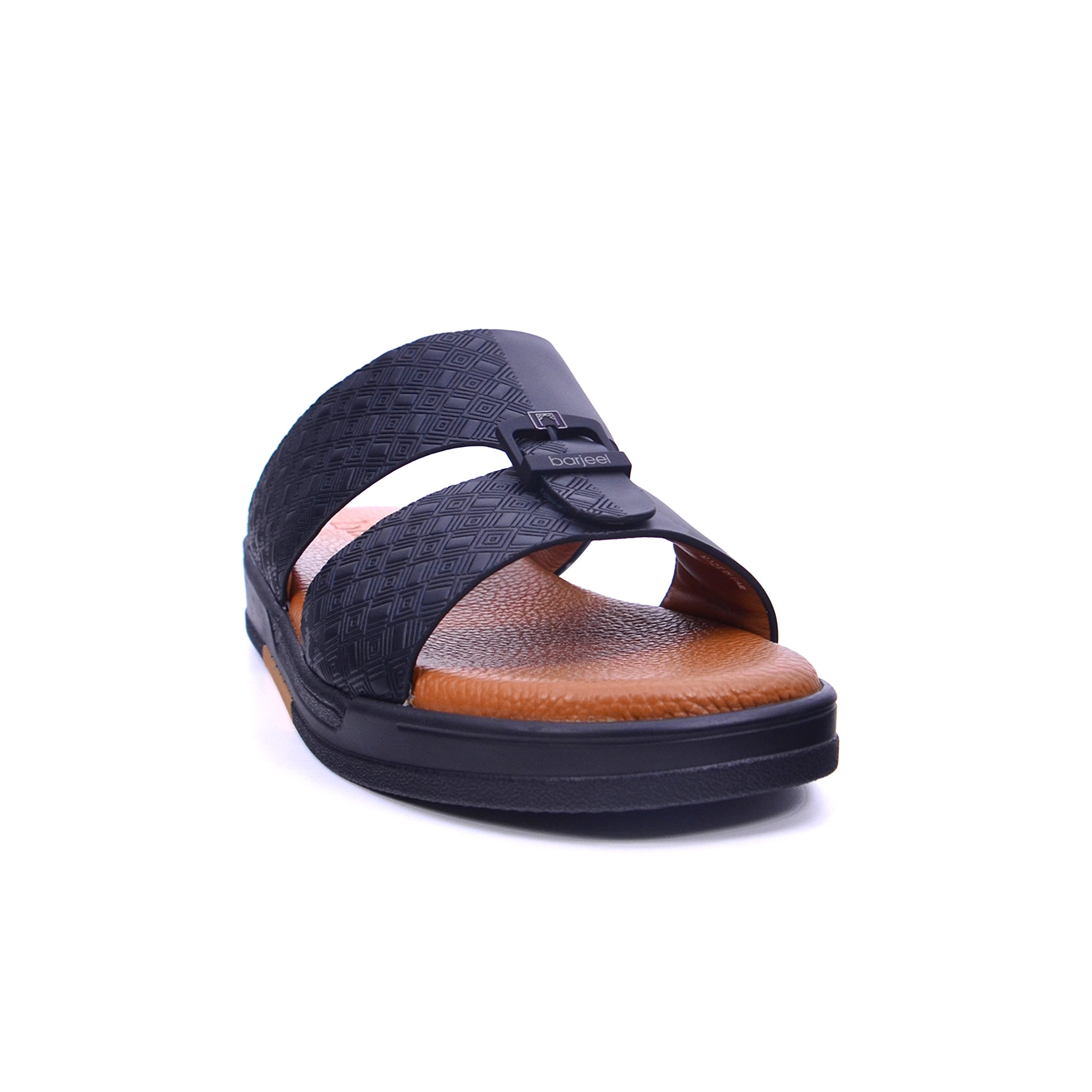 Barjeel Uno MSA 152 Men's Sandals #color_Black