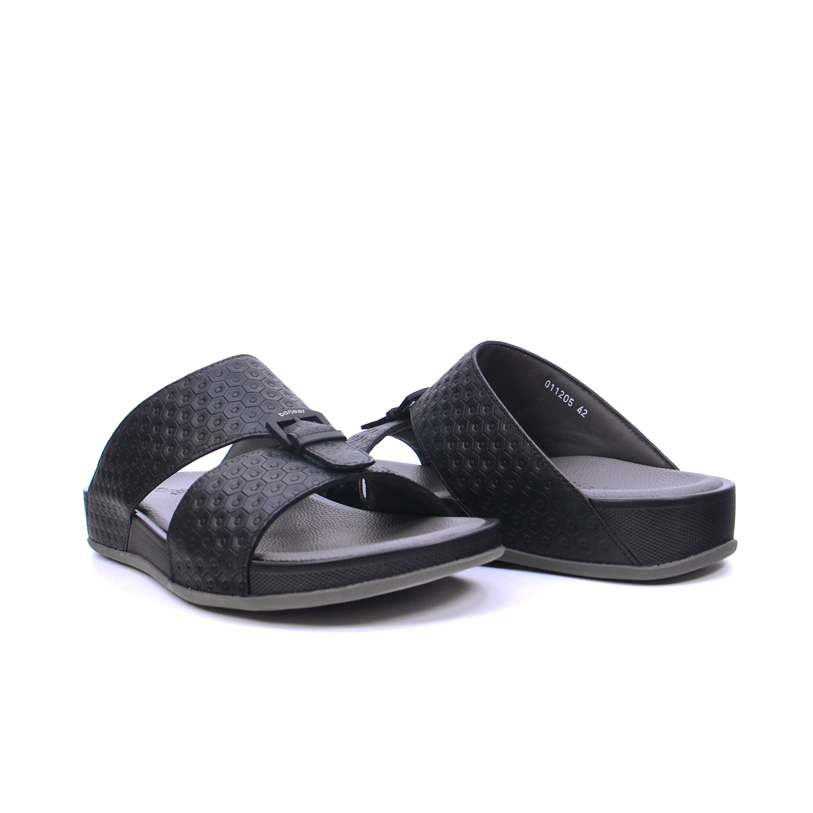 Barjeel Uno 011205 Men's Sandals #color_Black