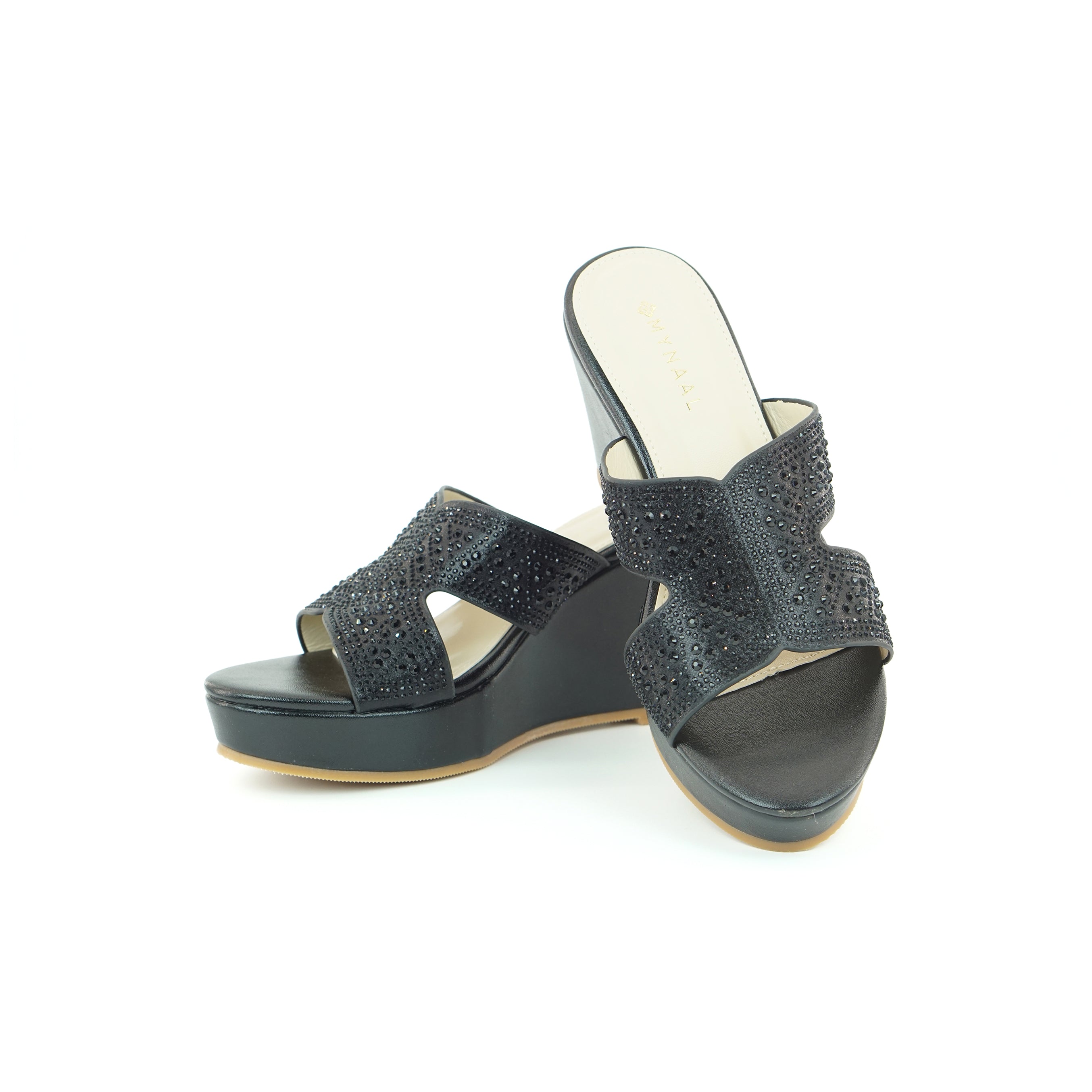Mynaal 3T2320-711 Women's Sandals #color_Black