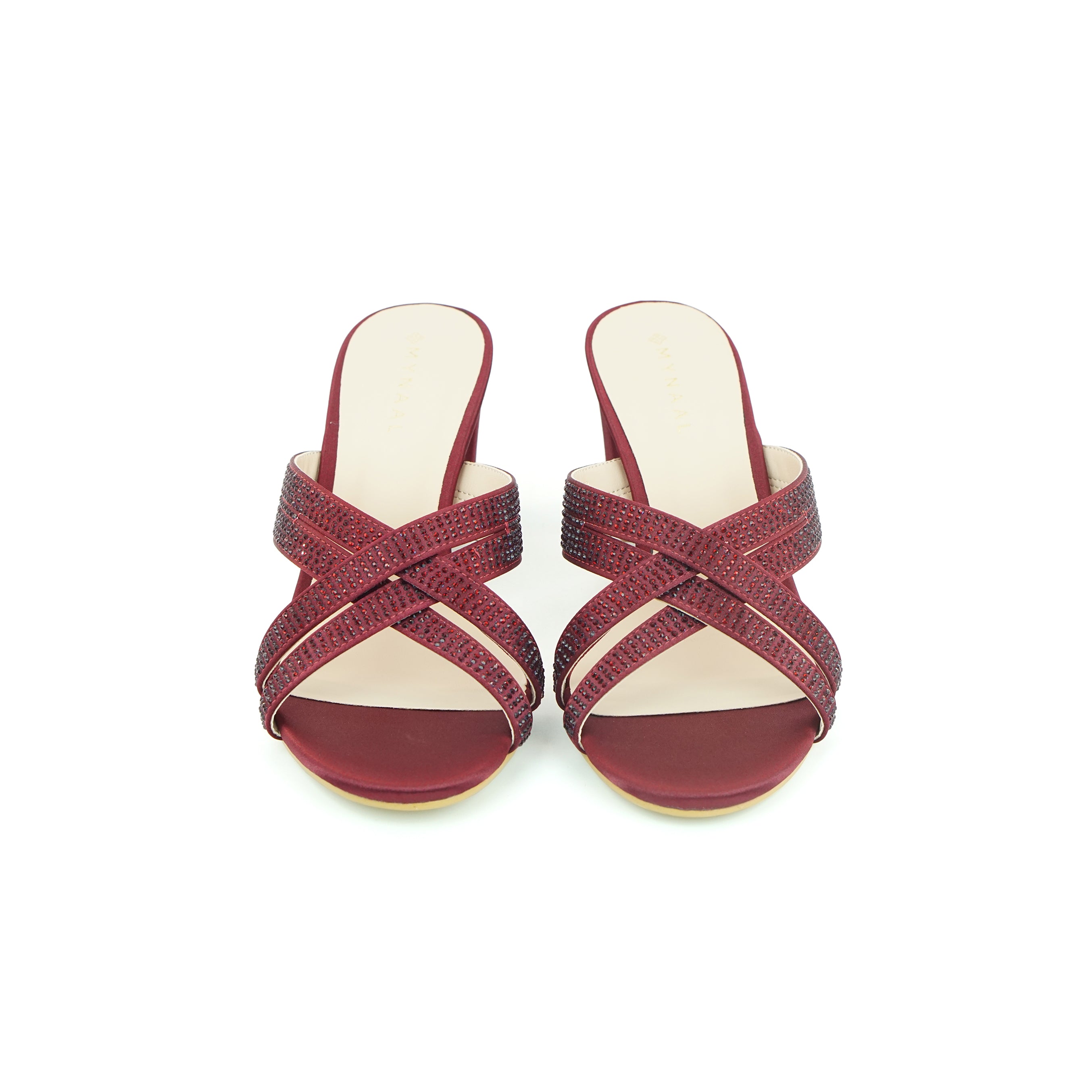 Mynaal 2G5957-711 Women's Sandals #color_Maroon
