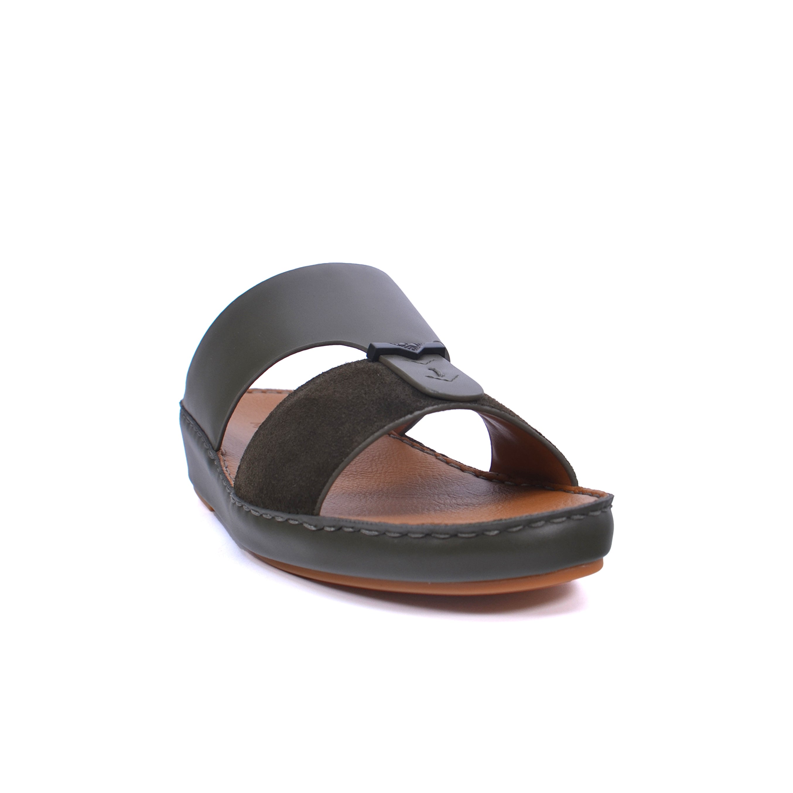 Mynaal MYL 001 Men's Arabic Sandals #color_Green