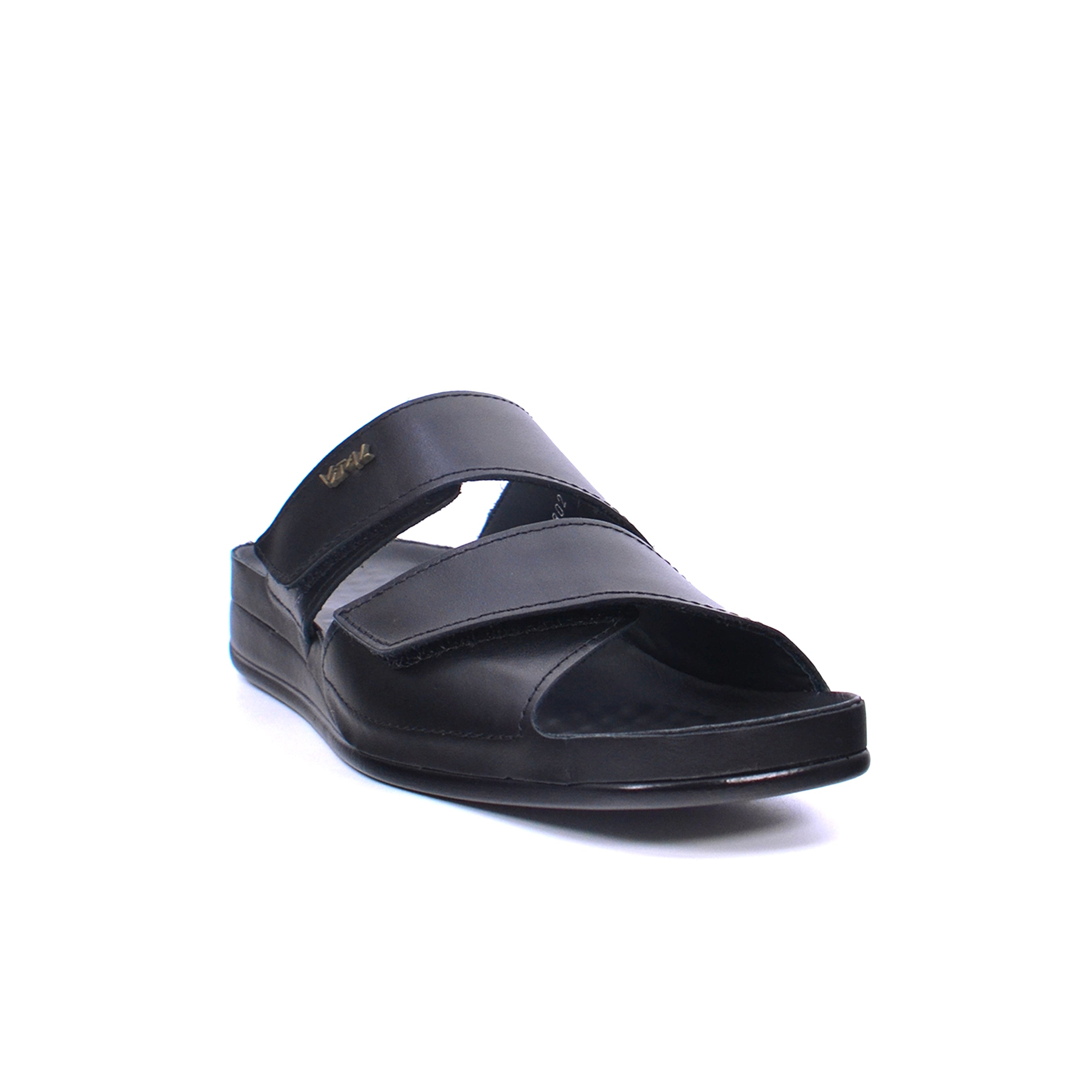 Vital Nova Women's Flat Sandals #color_Black