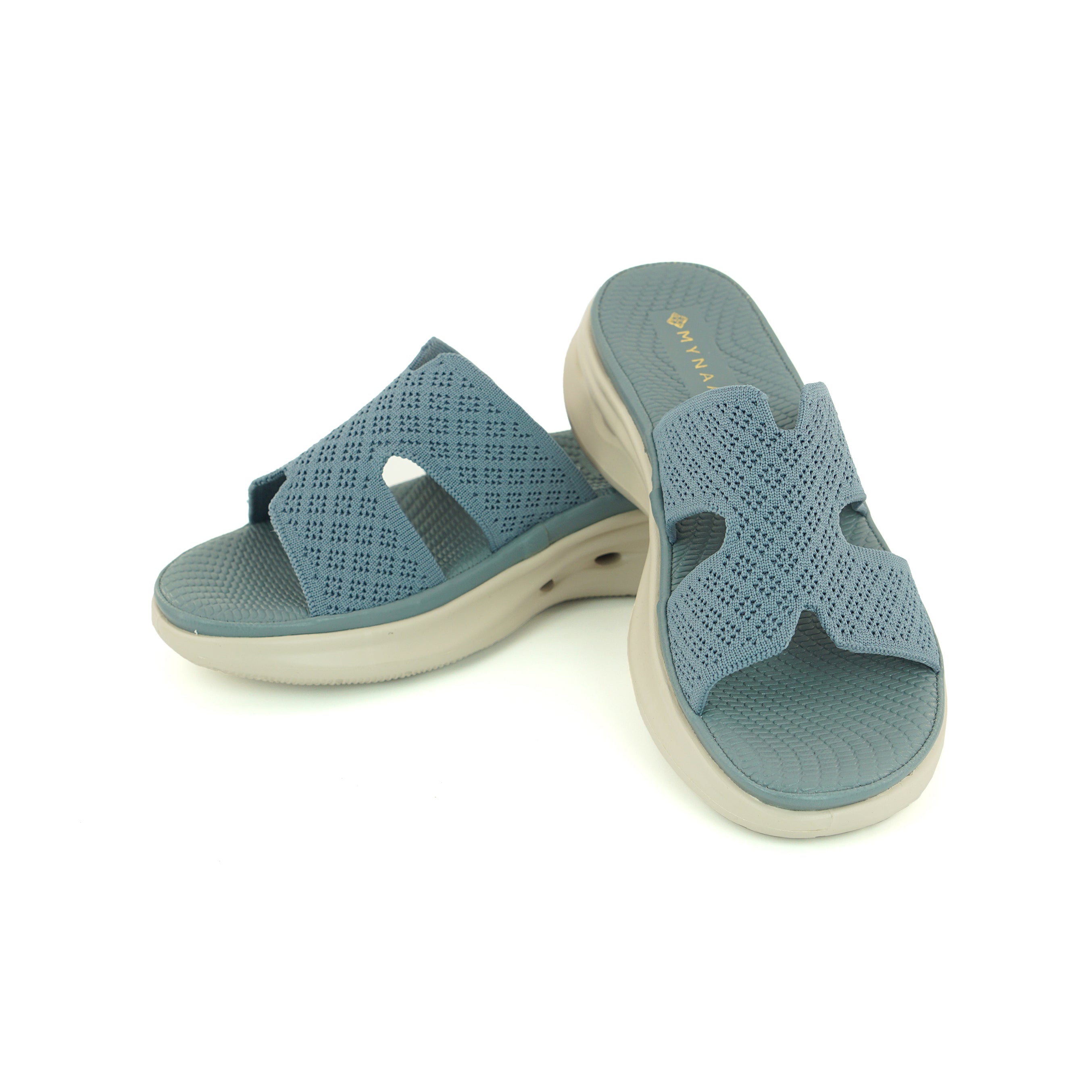 Mynaal 19Z332-6 Women's Sandals #color_Blue
