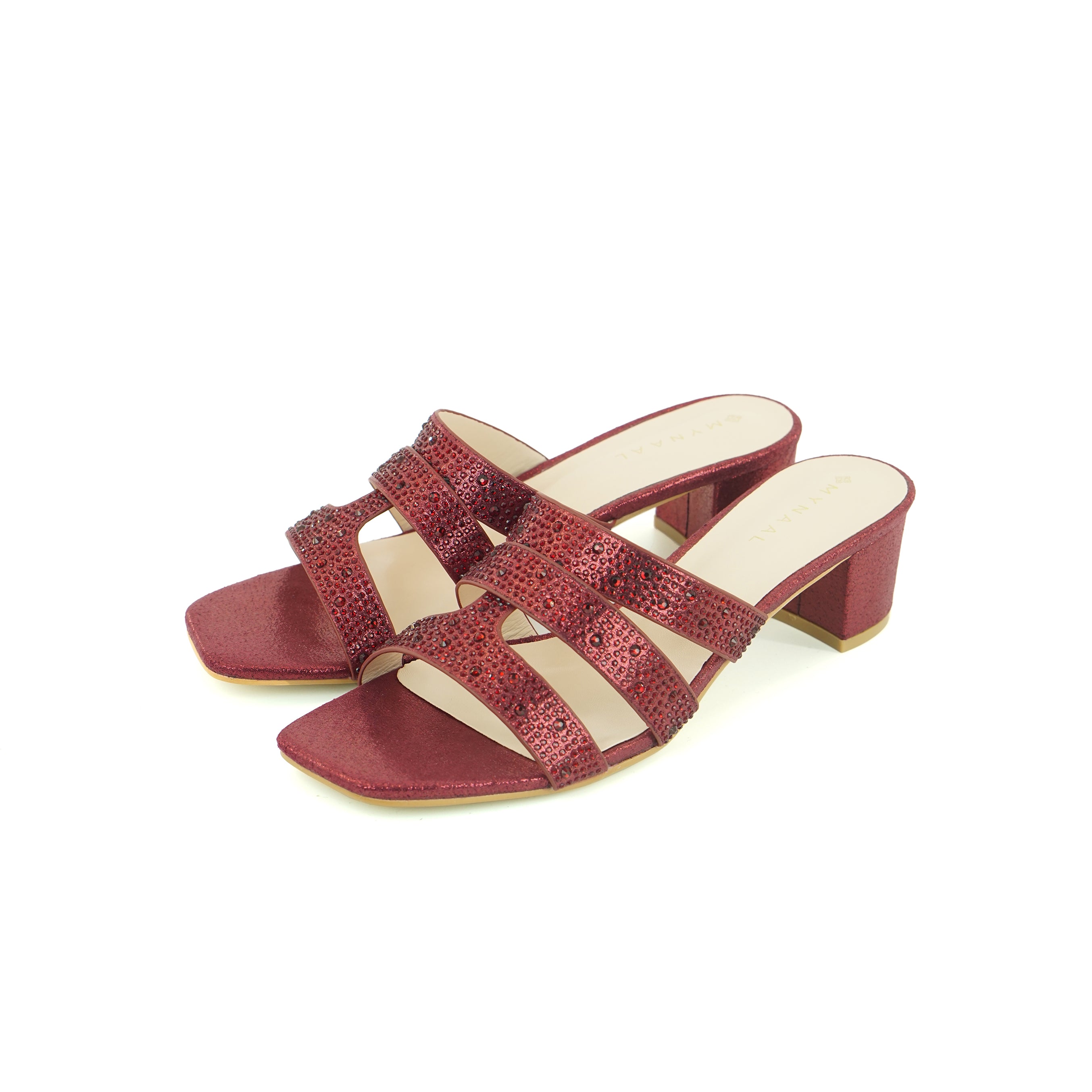 Mynaal 18F8827-0810 Women's Sandals #color_Maroon