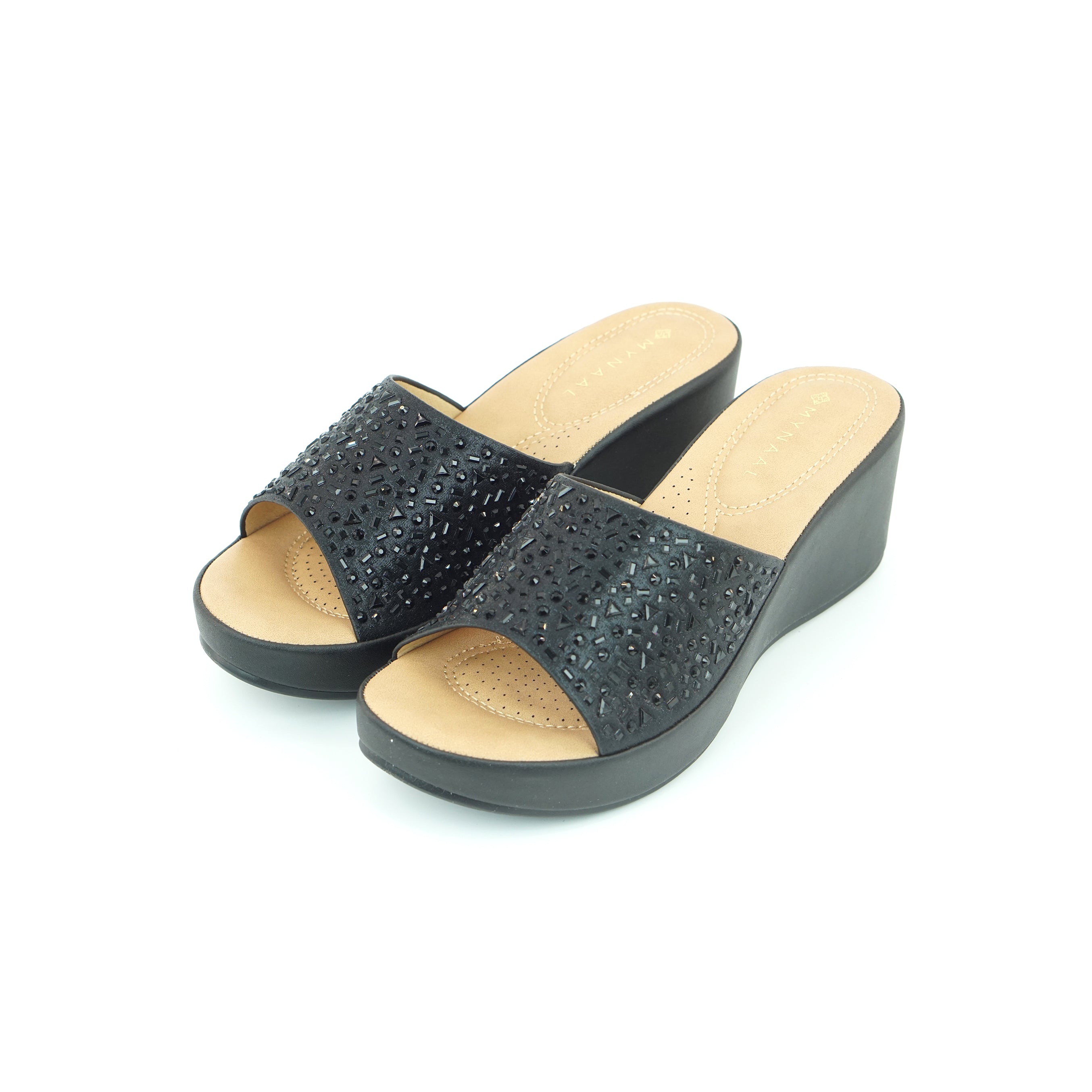 Mynaal 3F8730-315 Women's Sandals #color_Black
