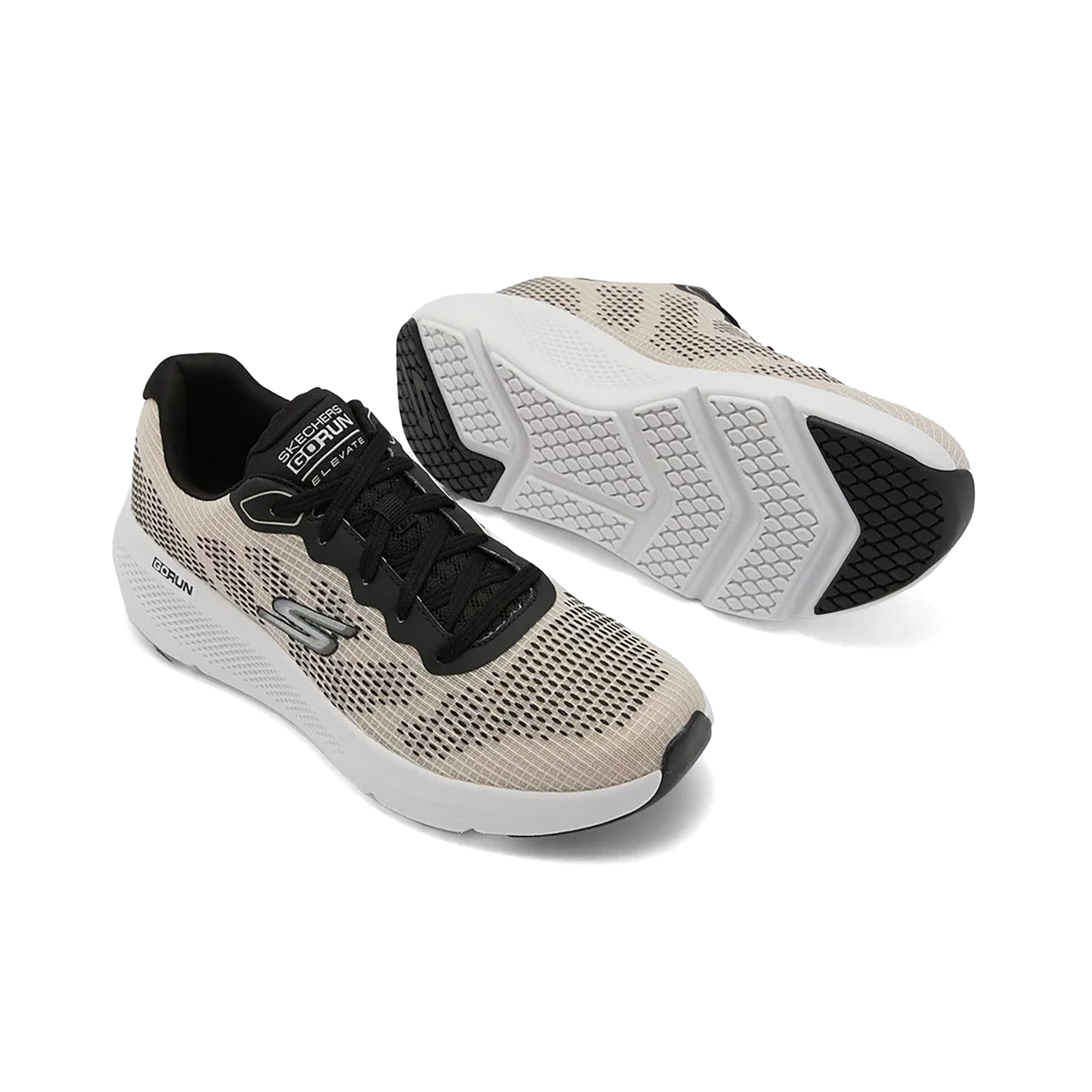 Skechers Men's GOrun Elevate - Exploration shoe #color_Gray