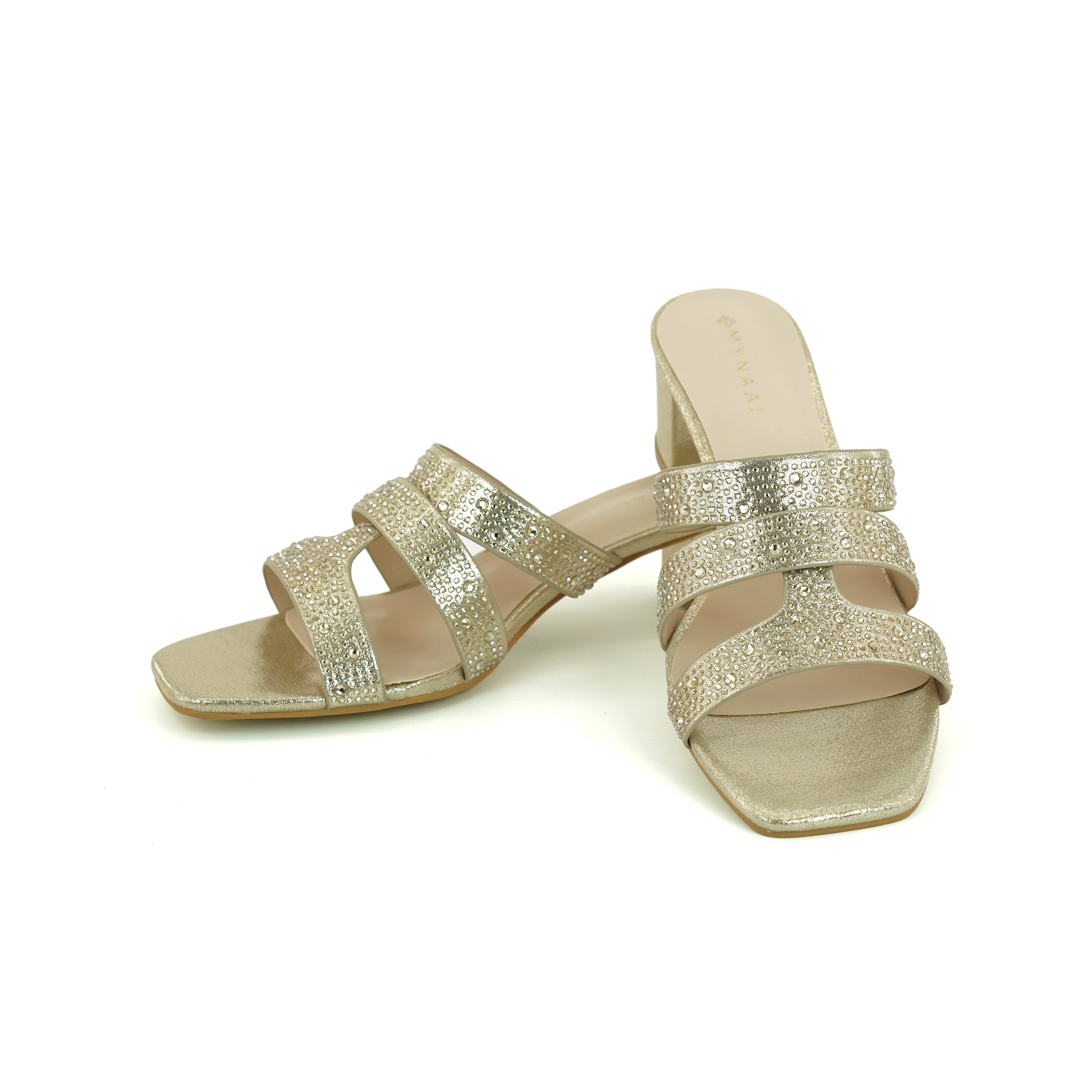 Mynaal 18F8827-0810 Women's Sandals #color_Gold