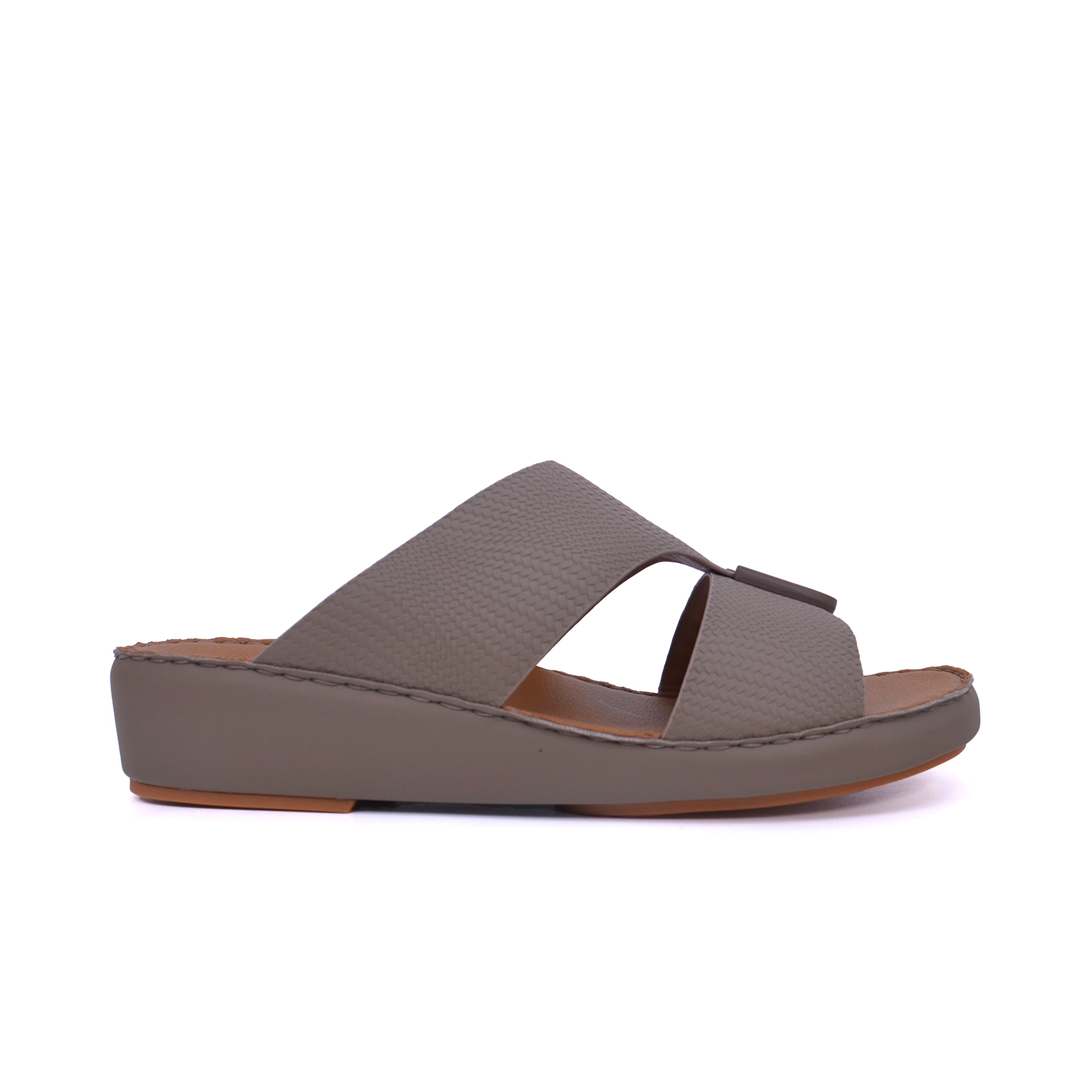 Barjeel Uno BS55 Men's Sandals #color_Beige