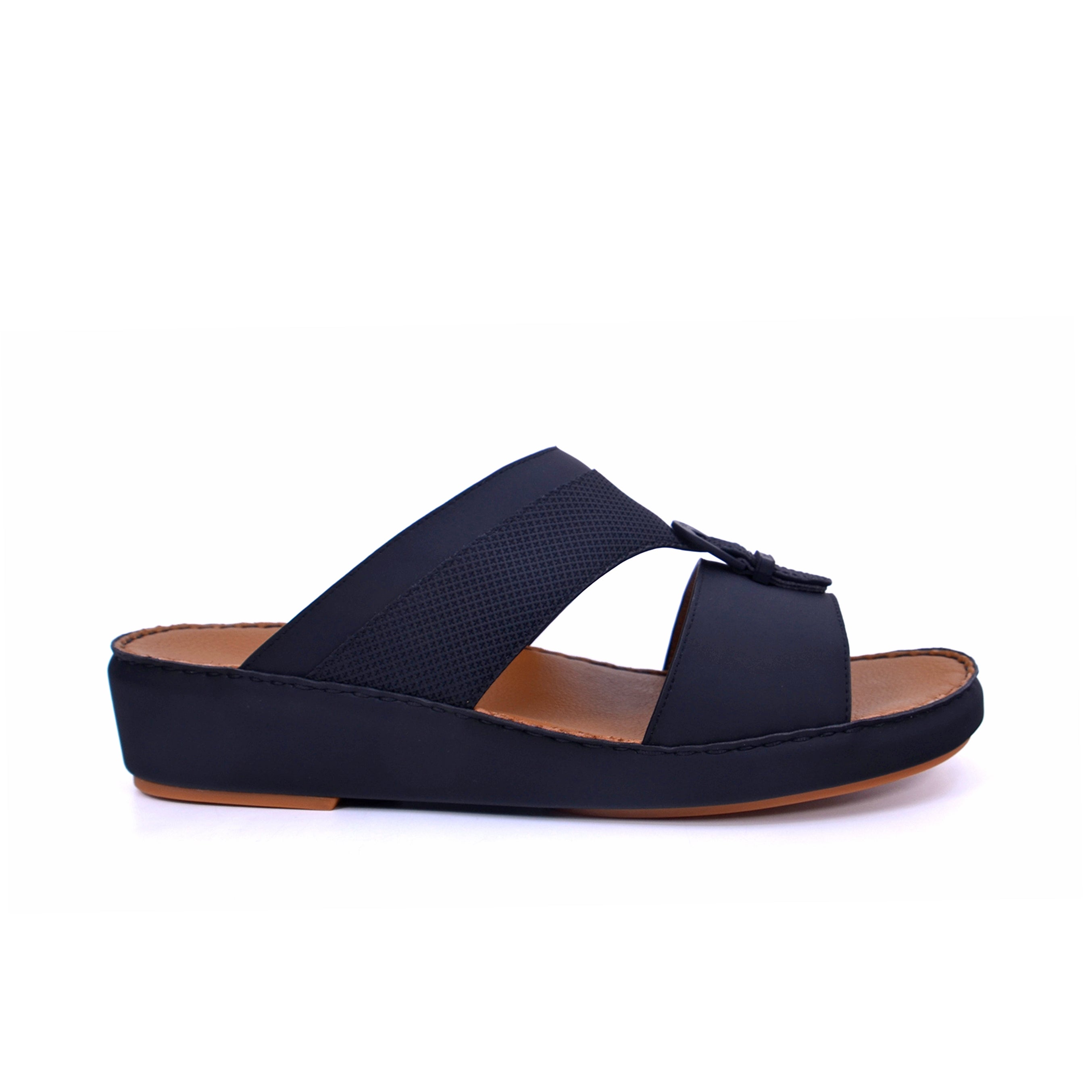 Barjeel Uno BS52 Men's Sandals #color_Black