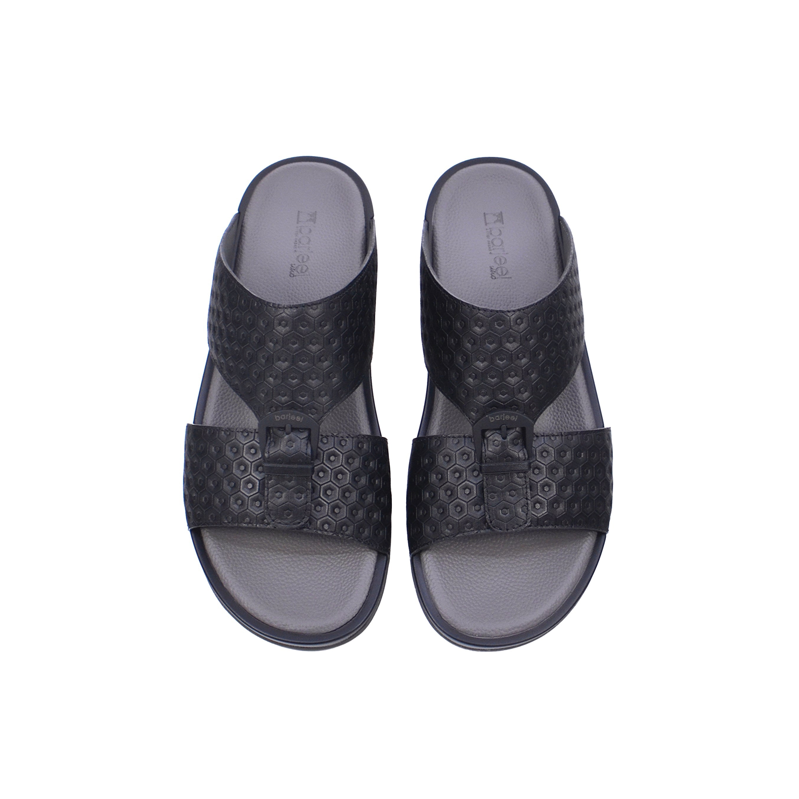 Barjeel Uno 011205 Men's Sandals #color_Black