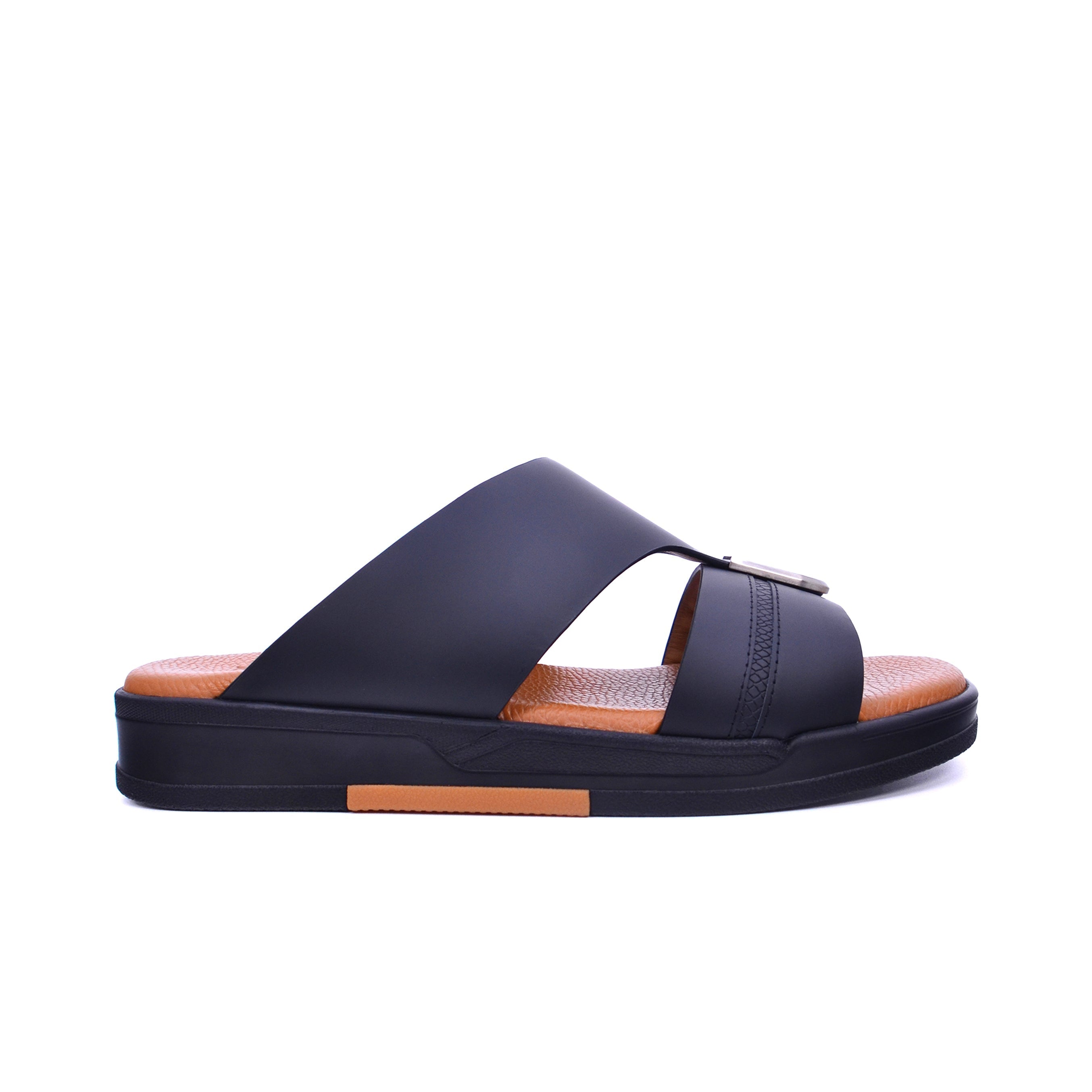 Barjeel Uno MSA 146B Boys Sandals #color_Black