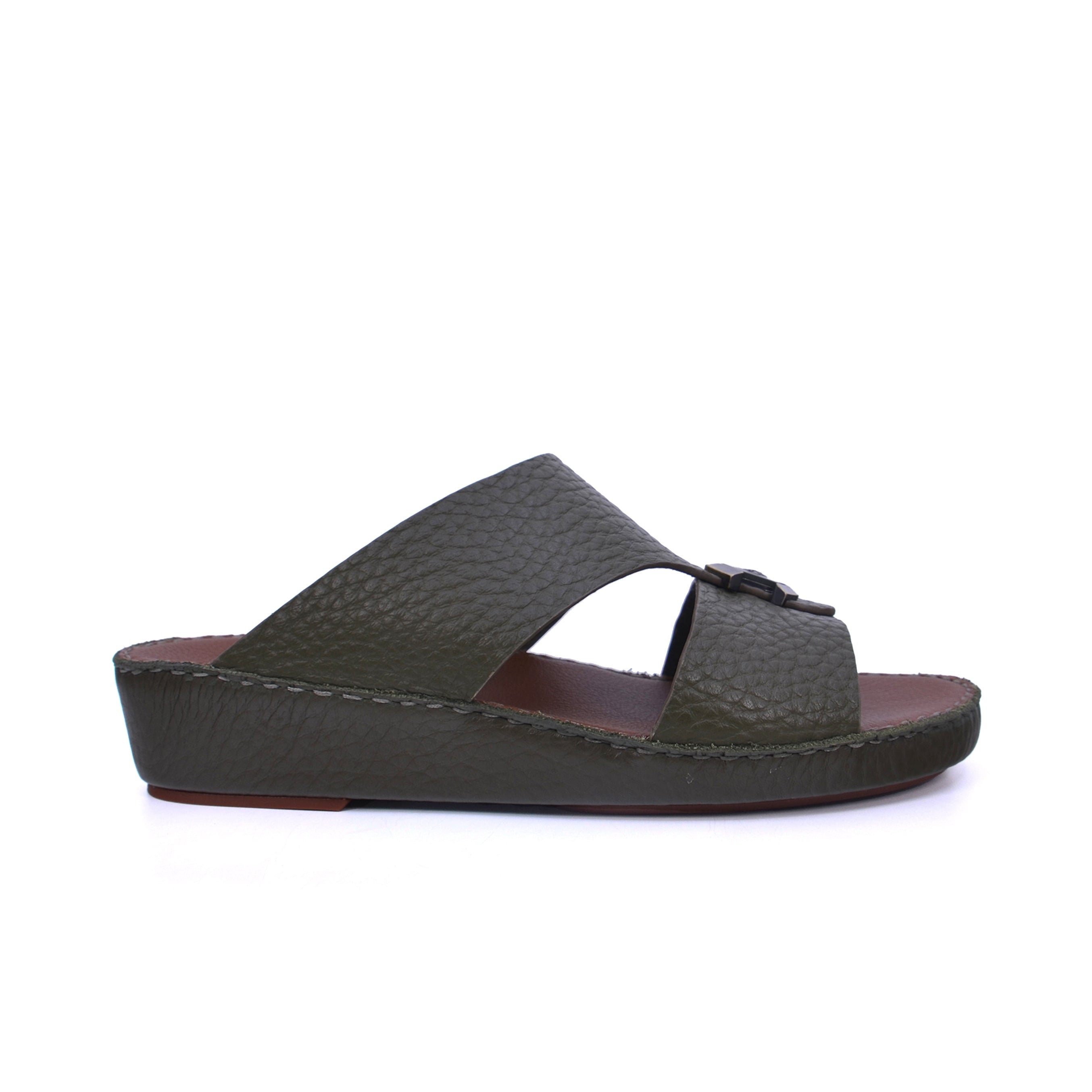 Mynaal MYL 005 Men's Arabic Sandals #color_Green