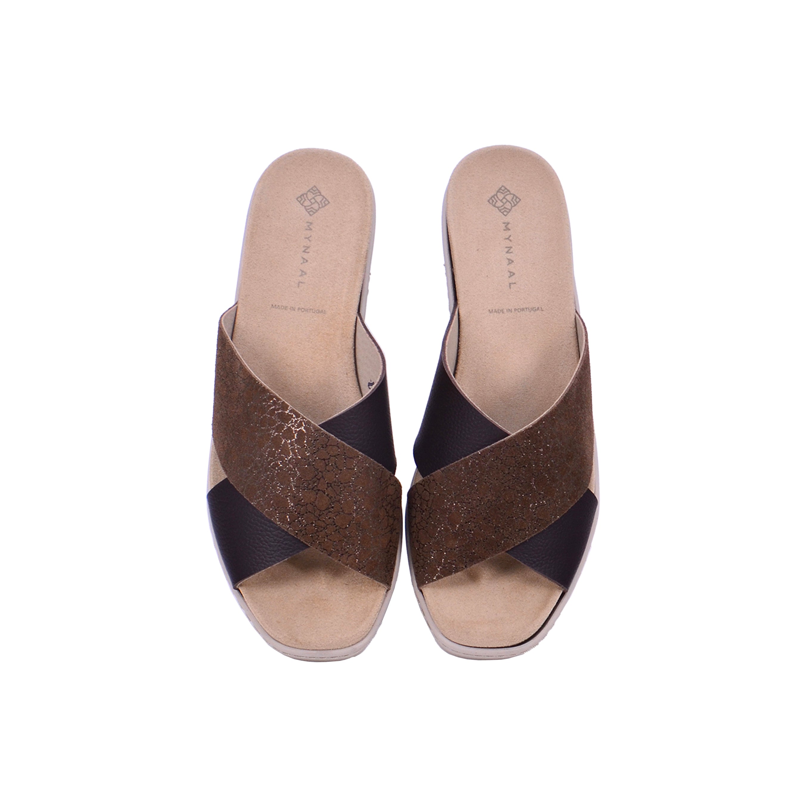 Mynaal Milan 21505T Women's Sandals #color_Brown