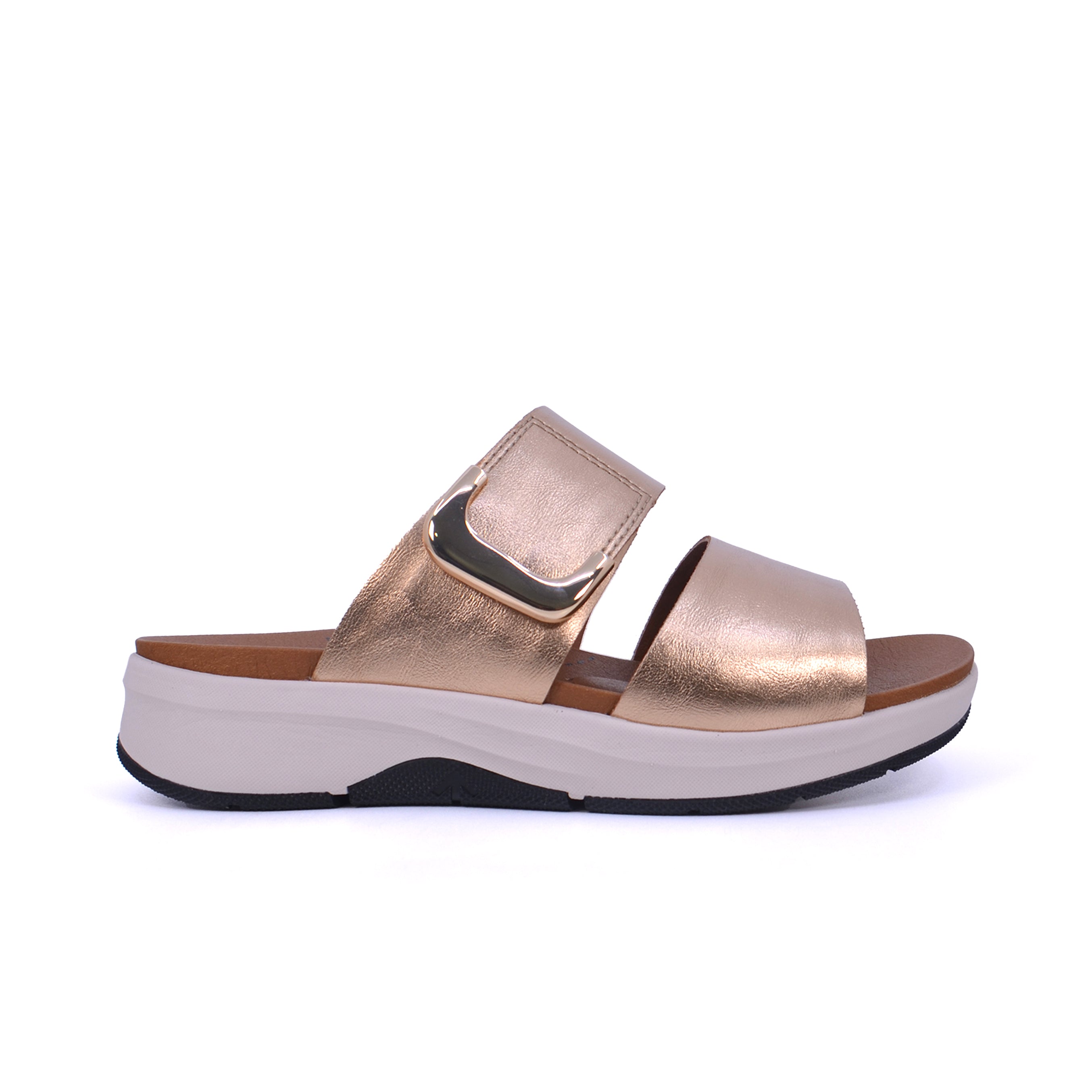 Josef Seibel Estelle 15 Women's Sliders Sandals #color_Gold