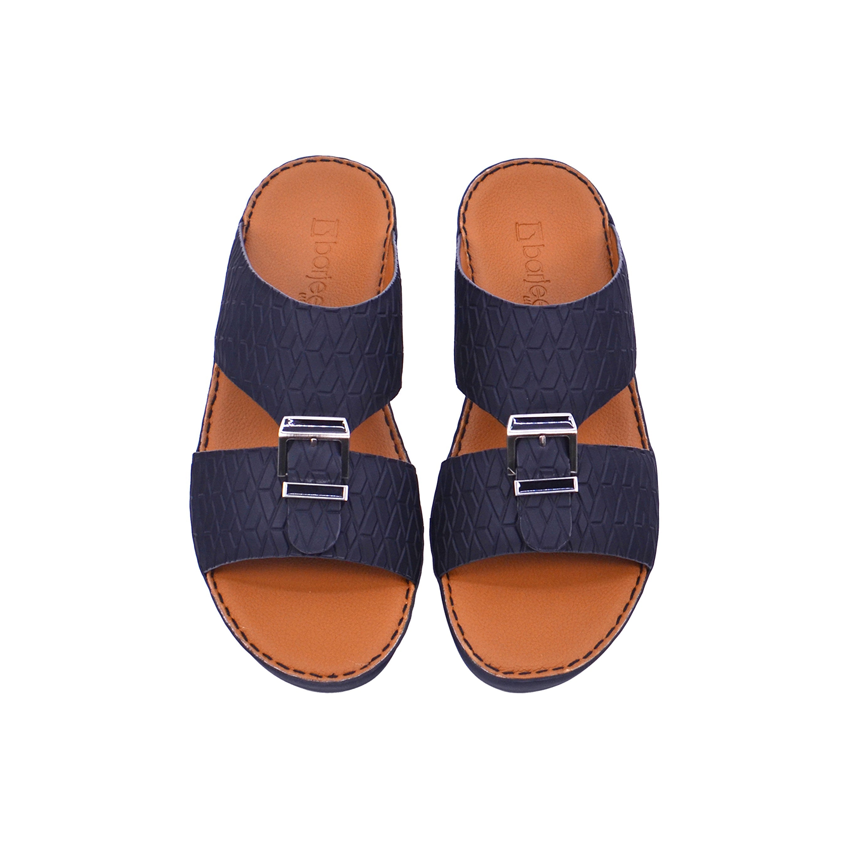 Barjeel Uno 45B Boys Sandals #color_Black