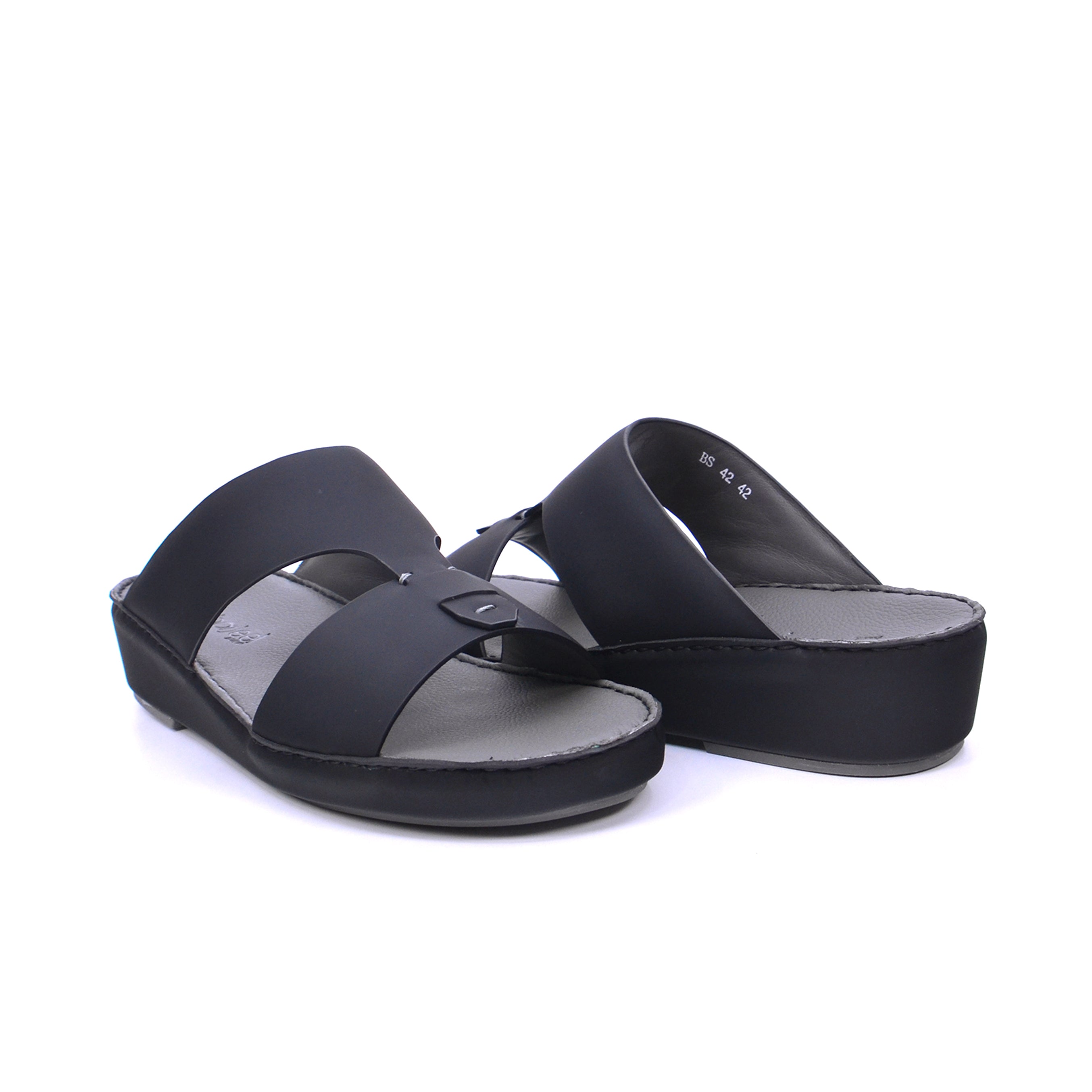 Barjeel Uno 42B Boys Sandals #color_Black