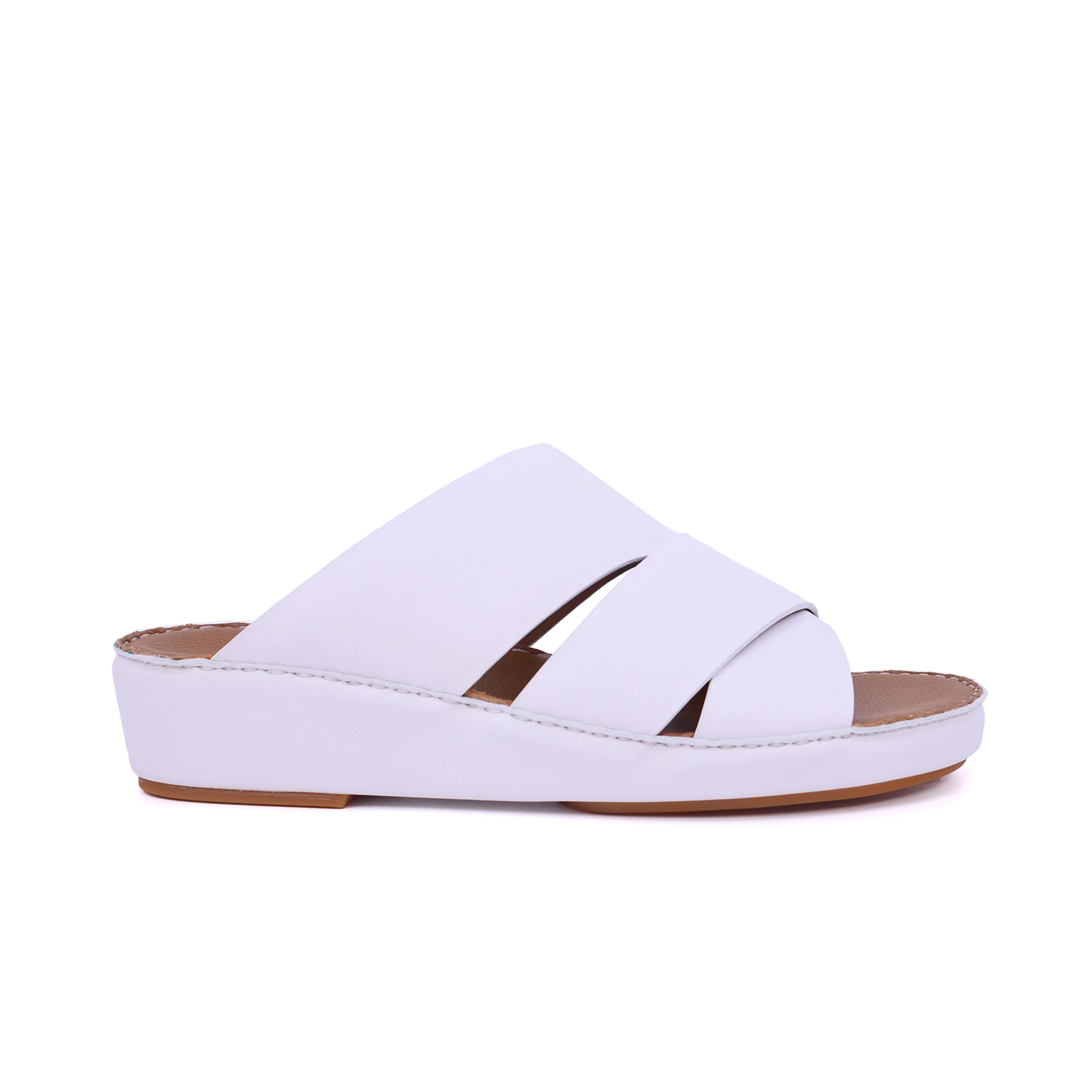 Barjeel Uno BS 43 Men's Sandals #color_White