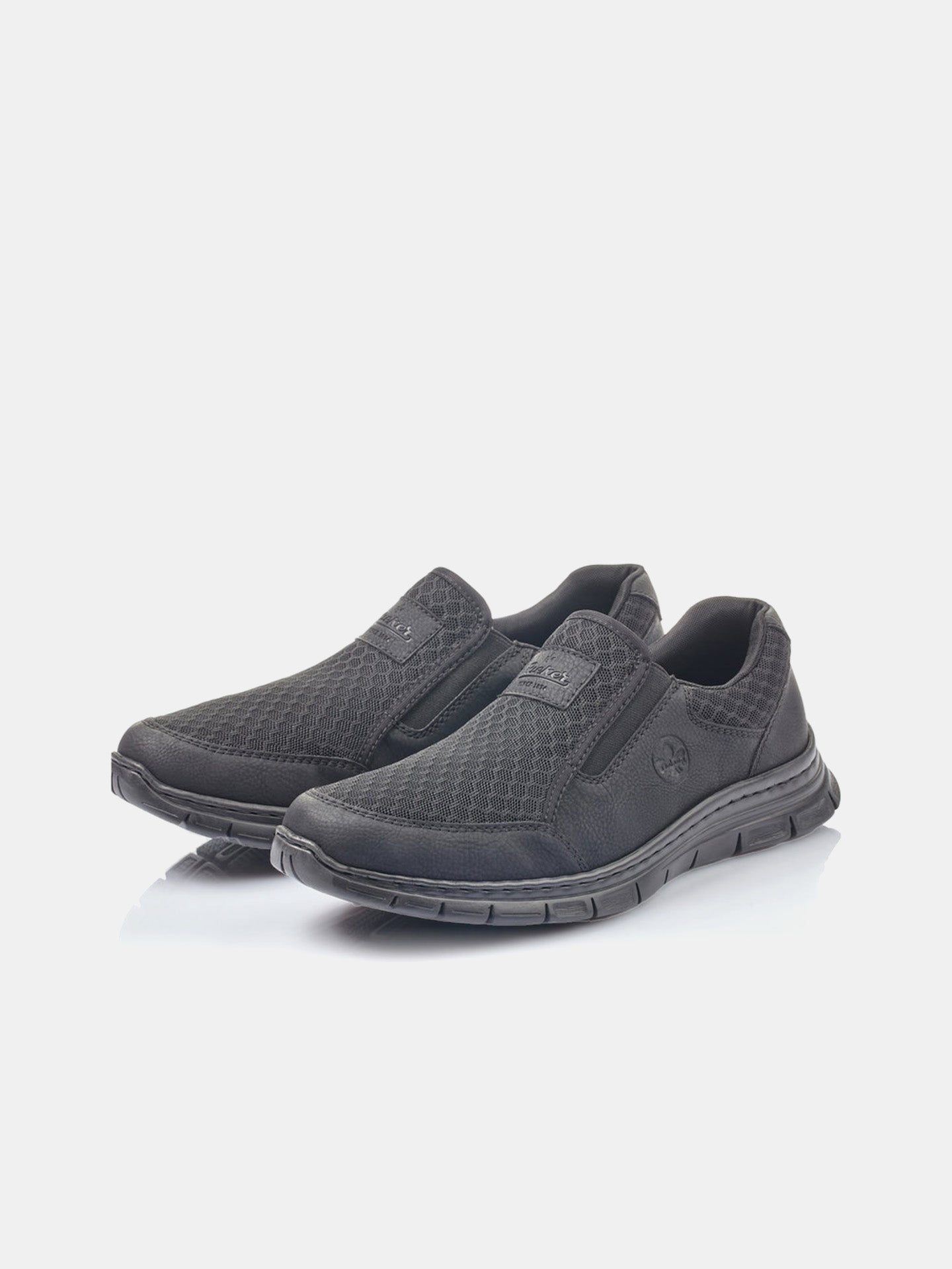Rieker B4878 Men's Casual Shoes #color_black