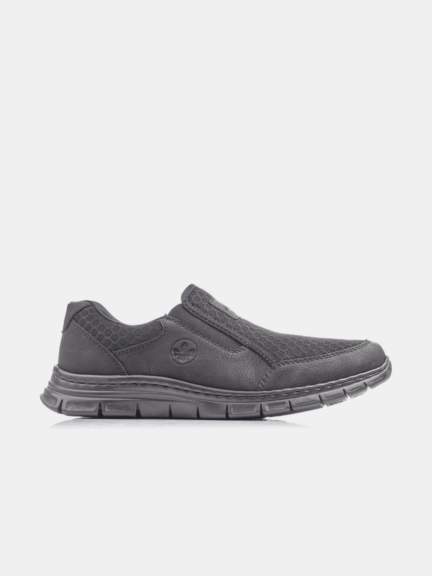 Rieker B4878 Men's Casual Shoes #color_black