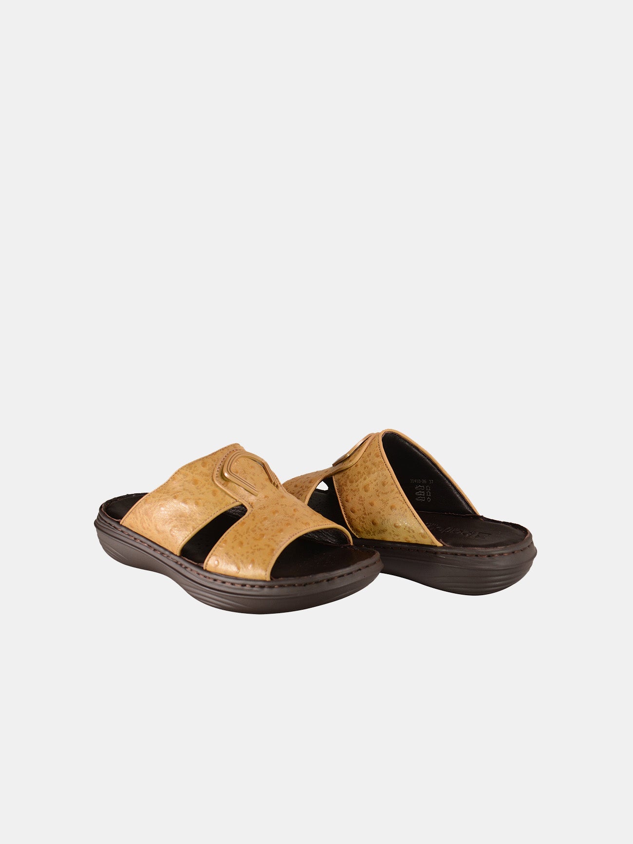 Barjeel Uno 02141026 Dot Arabic Sandals #color_Brown