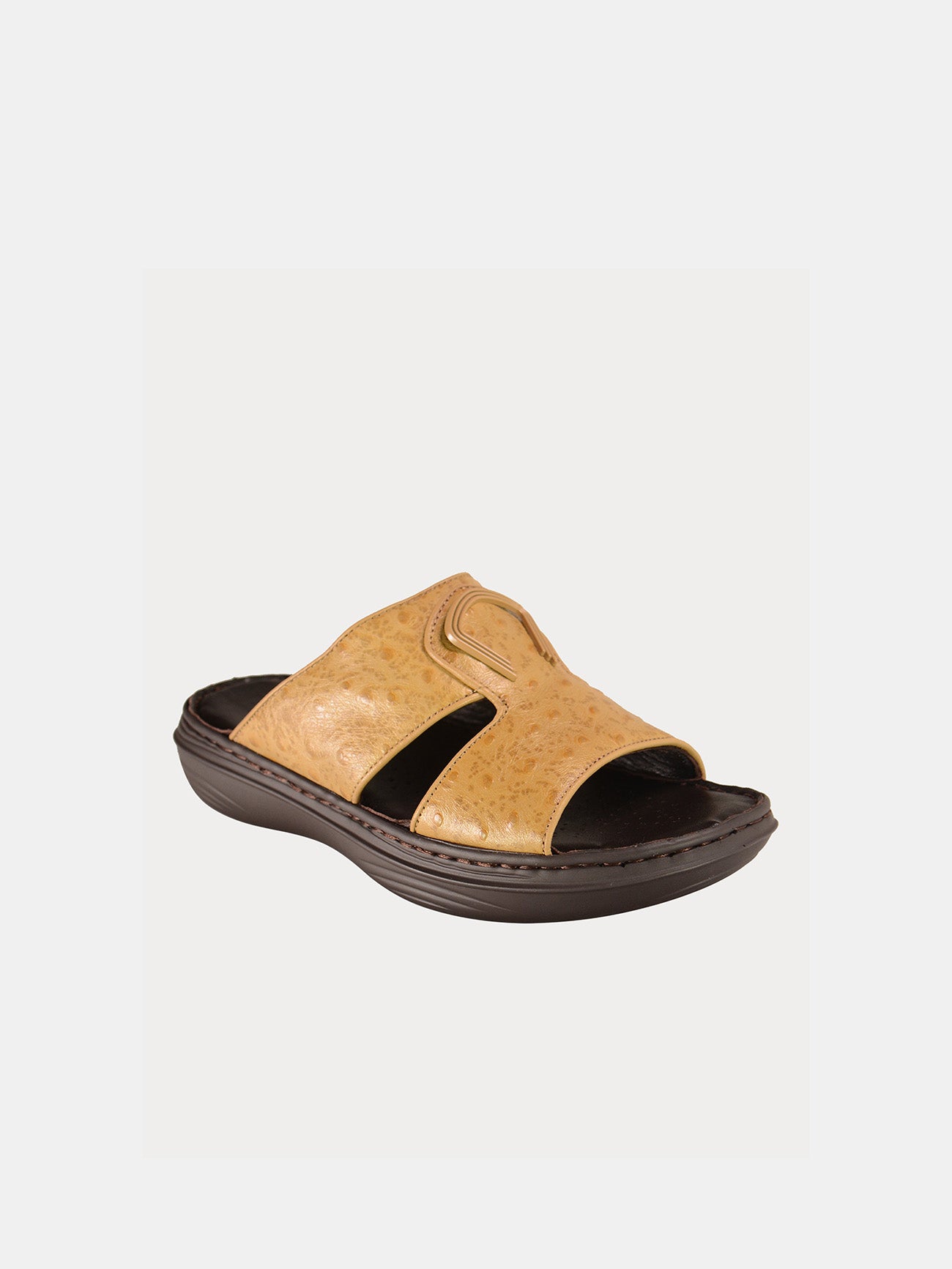 Barjeel Uno 02141026 Dot Arabic Sandals #color_Brown