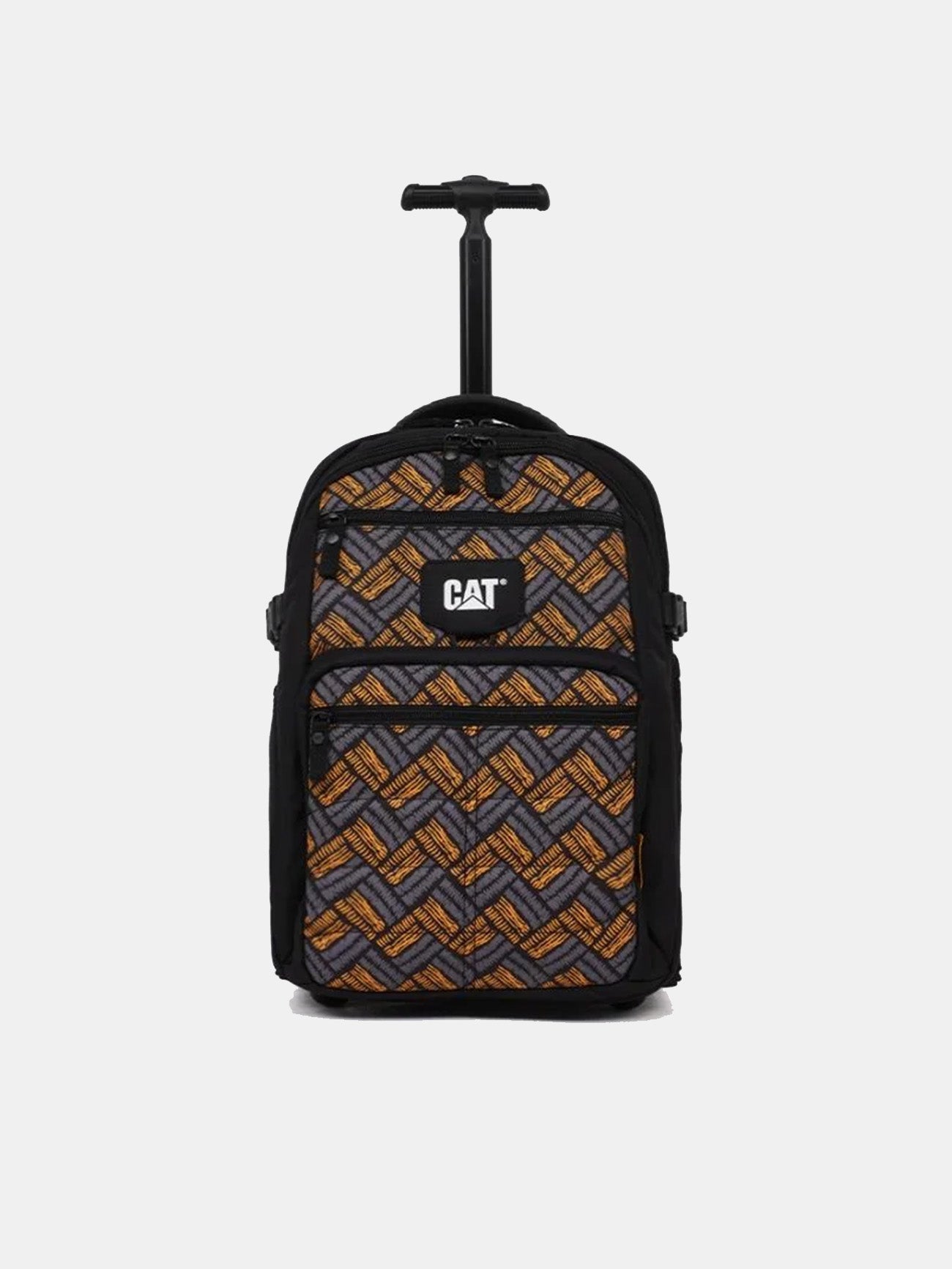 Caterpillar RollRover 2 Wheel Trolley Bag #color_tiles yellow/grey