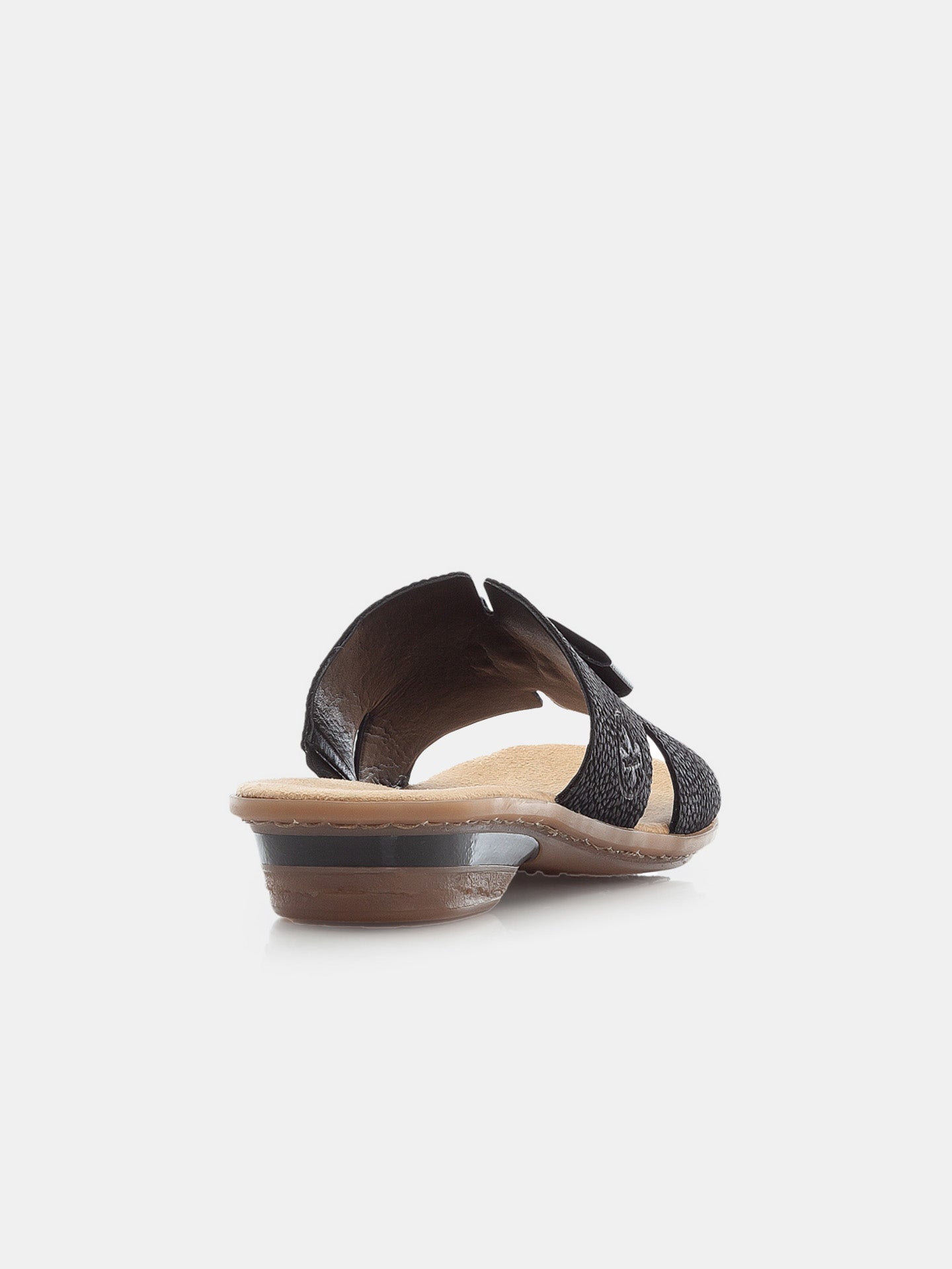 Rieker 63481-00 Women's Slider Sandals #color_black