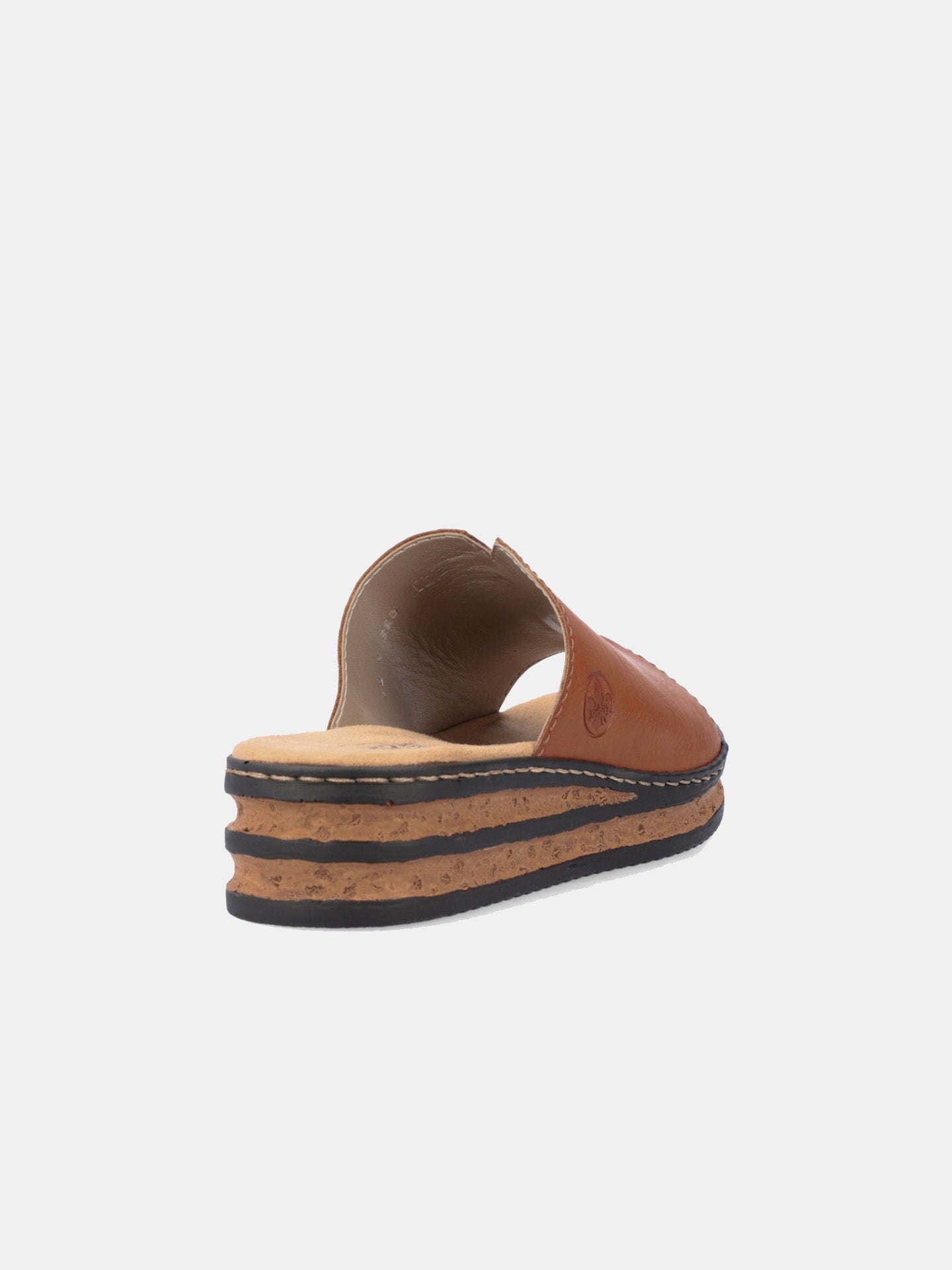 Rieker 629M9 Women's Slider Sandals #color_Brown