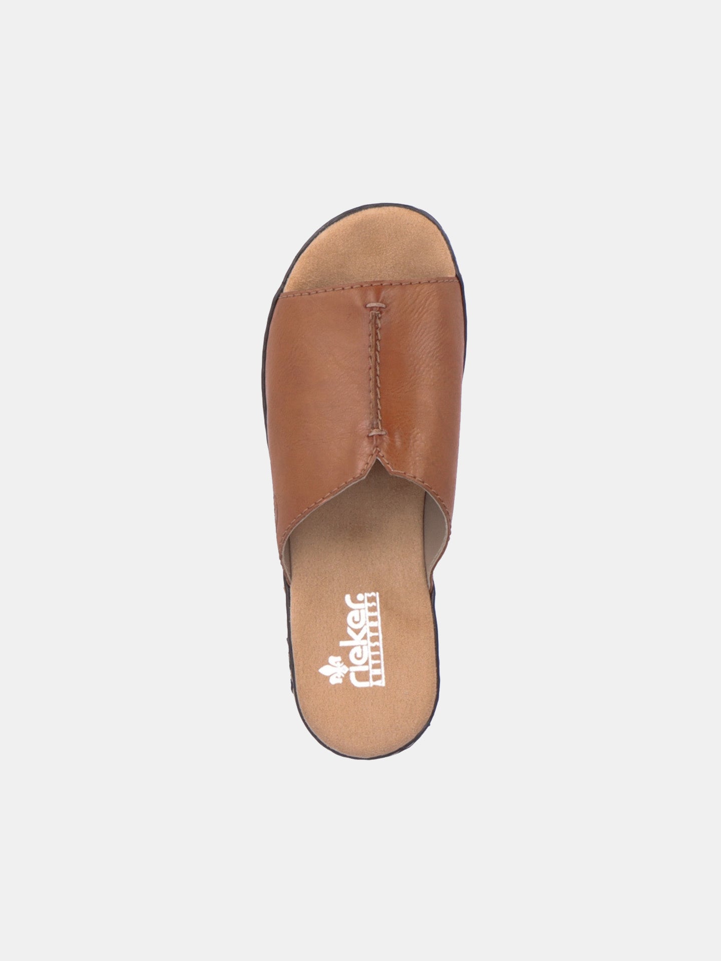 Rieker 629M9 Women's Slider Sandals #color_Brown