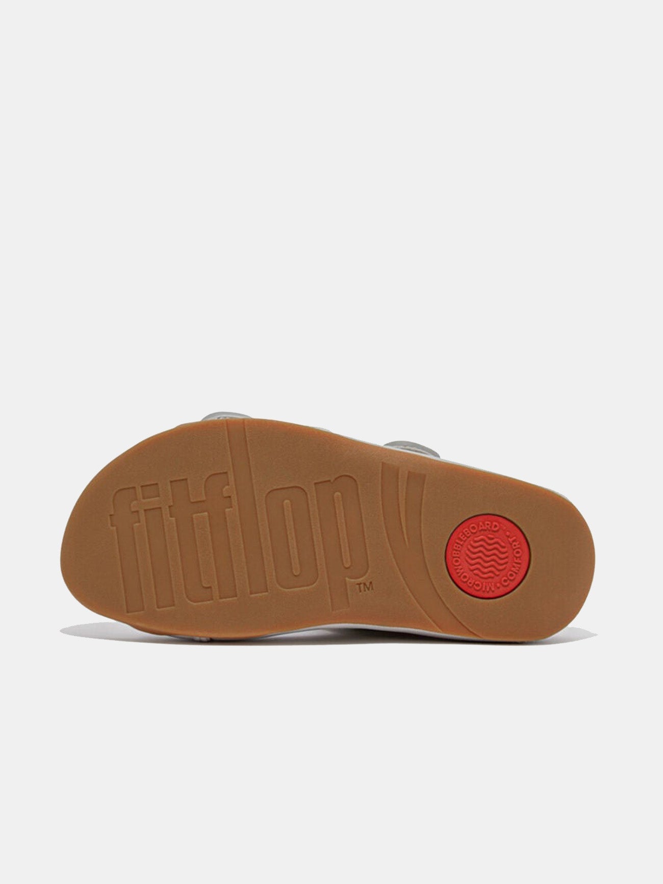 Fitflop Men's Gogh Moc Adjustable Water-Resistant Slides #color_Gray