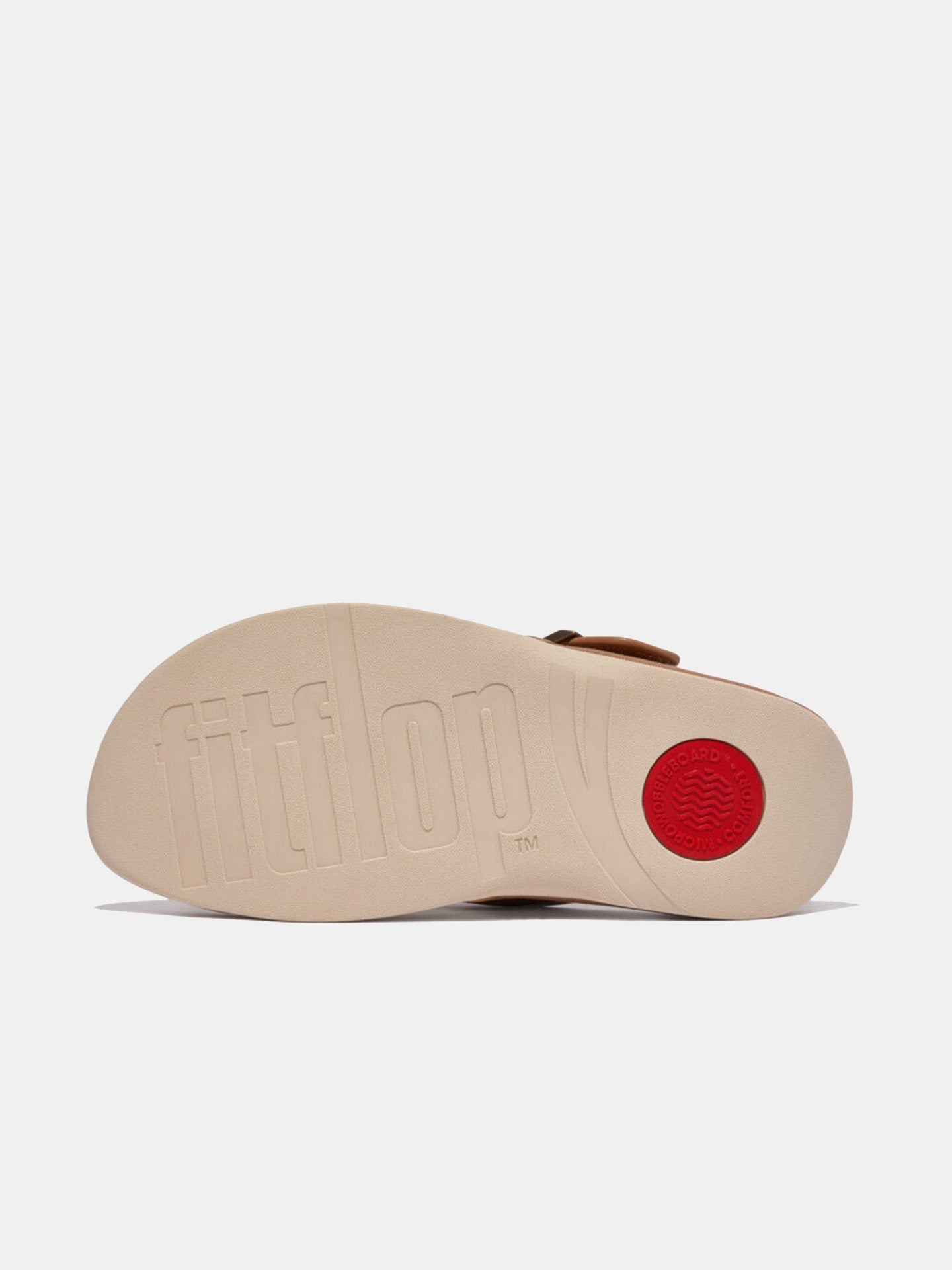 Fitflop Men's Trakk II Buckle Toe Post Sandals #color_Tan