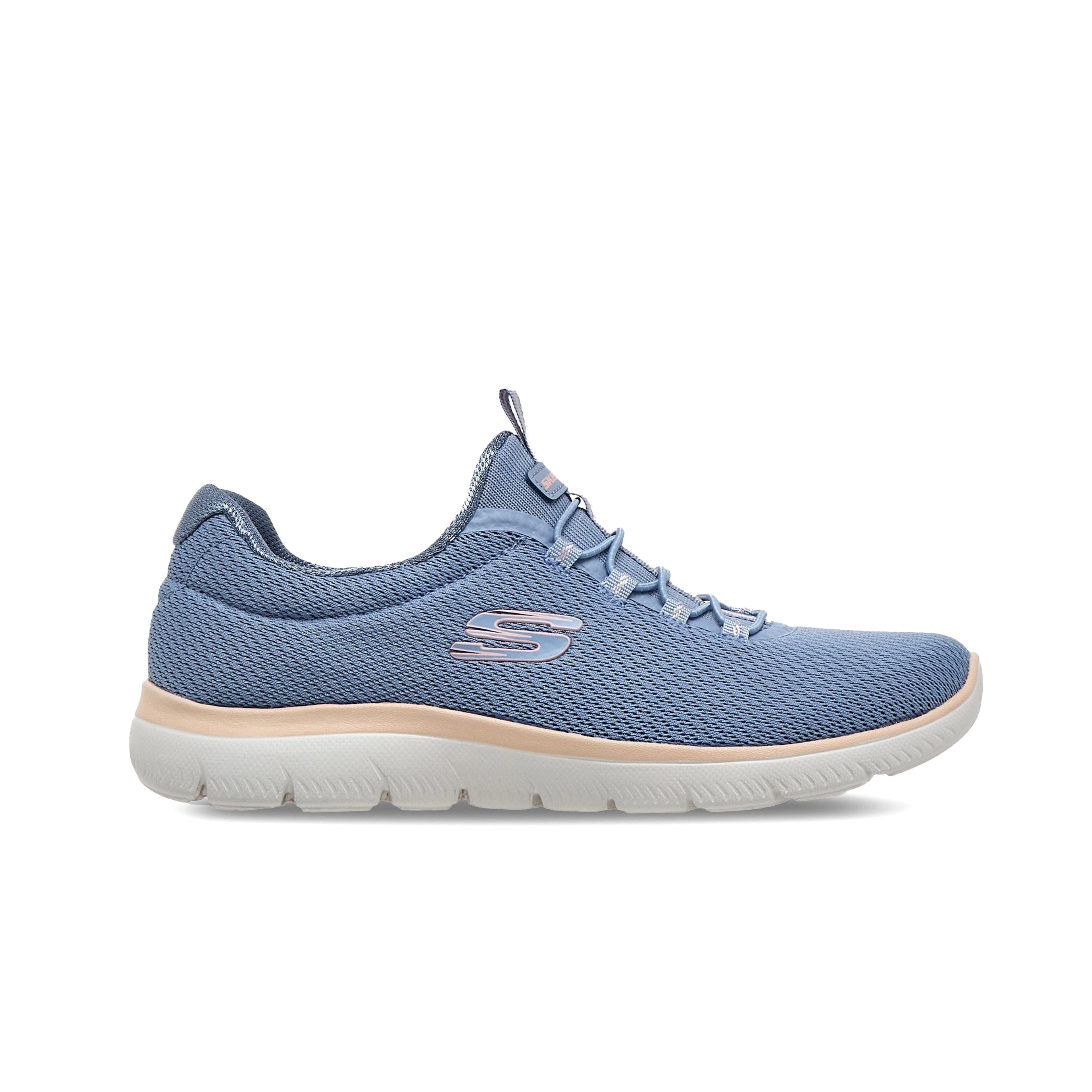 Skechers Women's Summits - Summer Blush Shoes #color_Blue