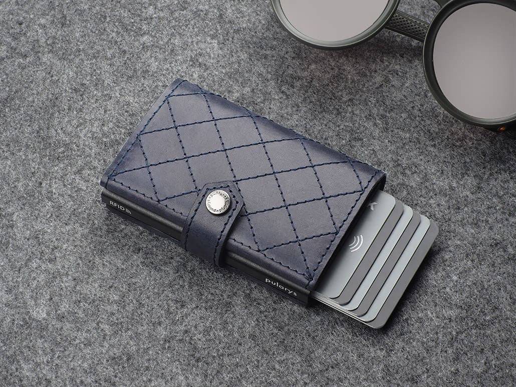 Pularys Hiker - Chic Decor Wallet - Nomad Leather #color_Navy
