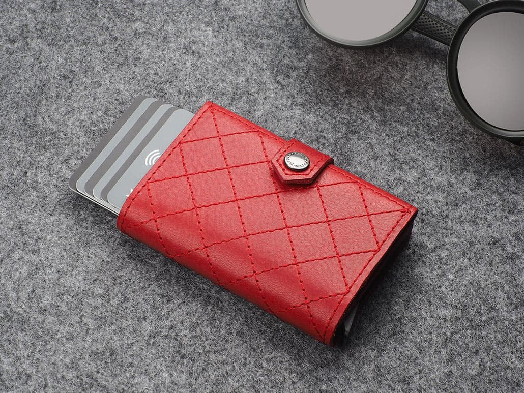 Pularys Hiker - Chic Decor Wallet - Nomad Leather #color_Red