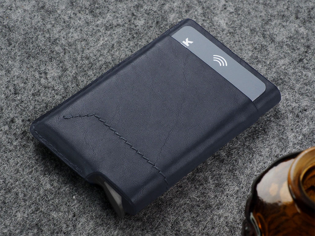 Pularys GOBI Wallet - Nomad Leather #color_Navy