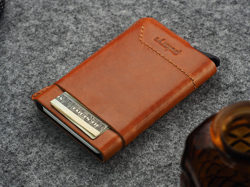 Pularys GOBI Wallet - Nomad Leather #color_Cognac