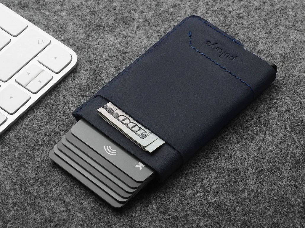 Pularys GOBI Wallet - Hunter Leather #color_Navy